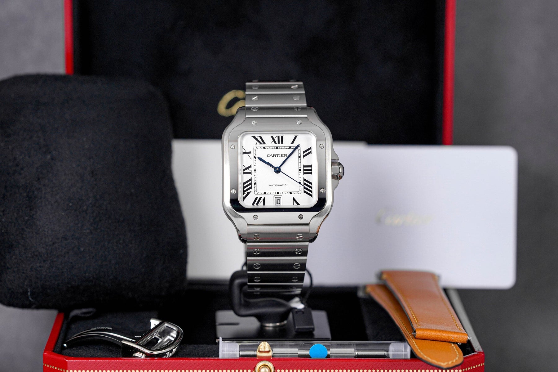 Santos De Cartier L White