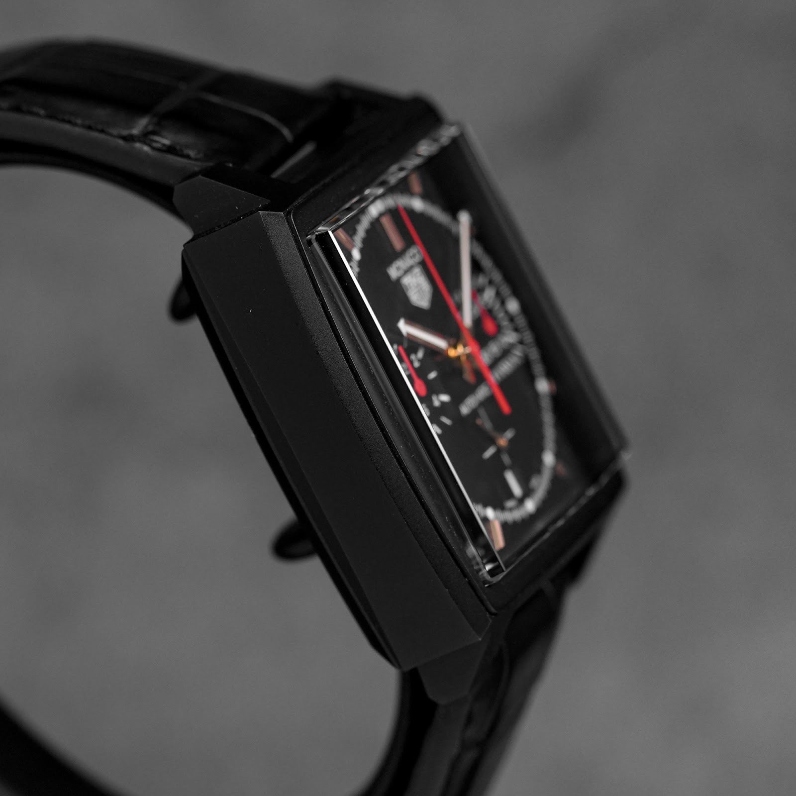 MONACO CHRONOGRAPH 'DARK LORD' TITANIUM BLACK DLC (2023)
