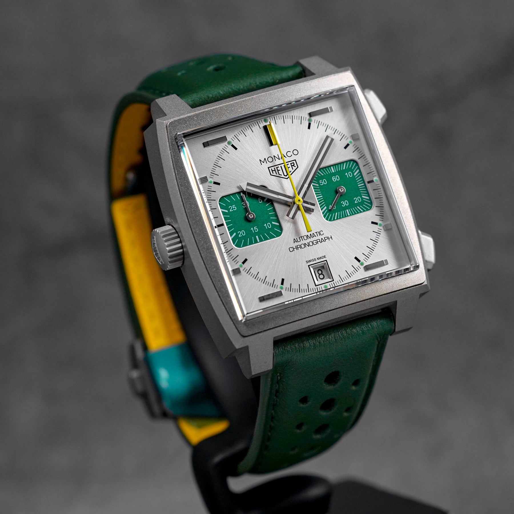 MONACO CHRONOGRAPH RACING GREEN TITANIUM LIMITED EDITION (2024)