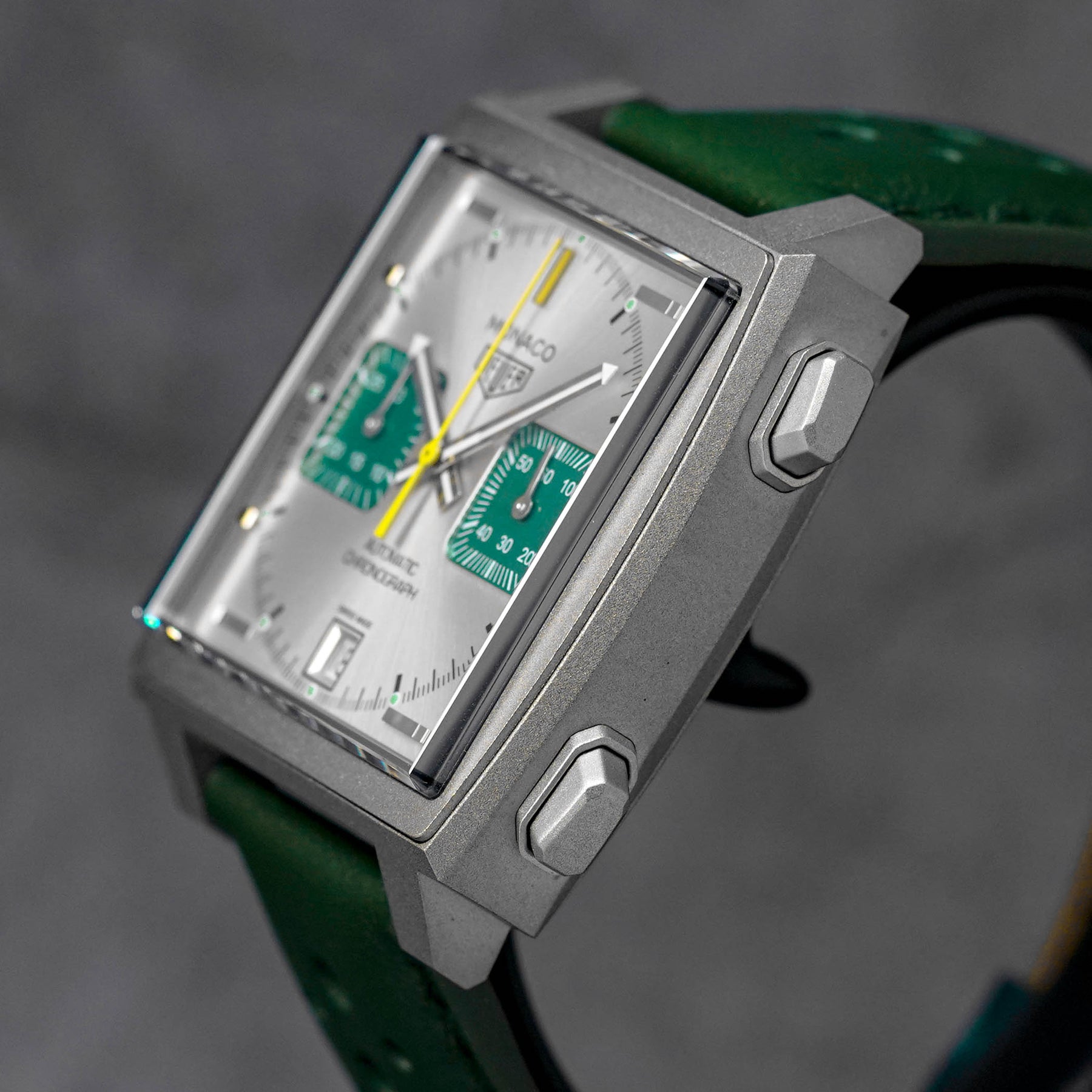 MONACO CHRONOGRAPH RACING GREEN TITANIUM LIMITED EDITION (2024)