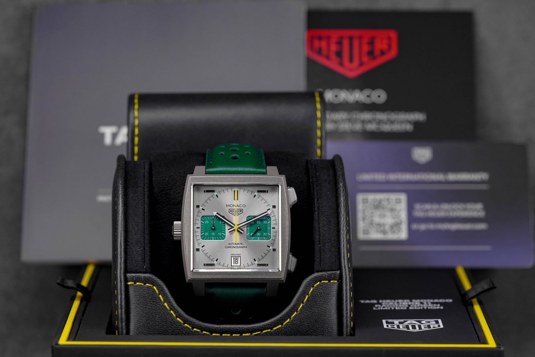 MONACO CHRONOGRAPH RACING GREEN TITANIUM LIMITED EDITION (2024)