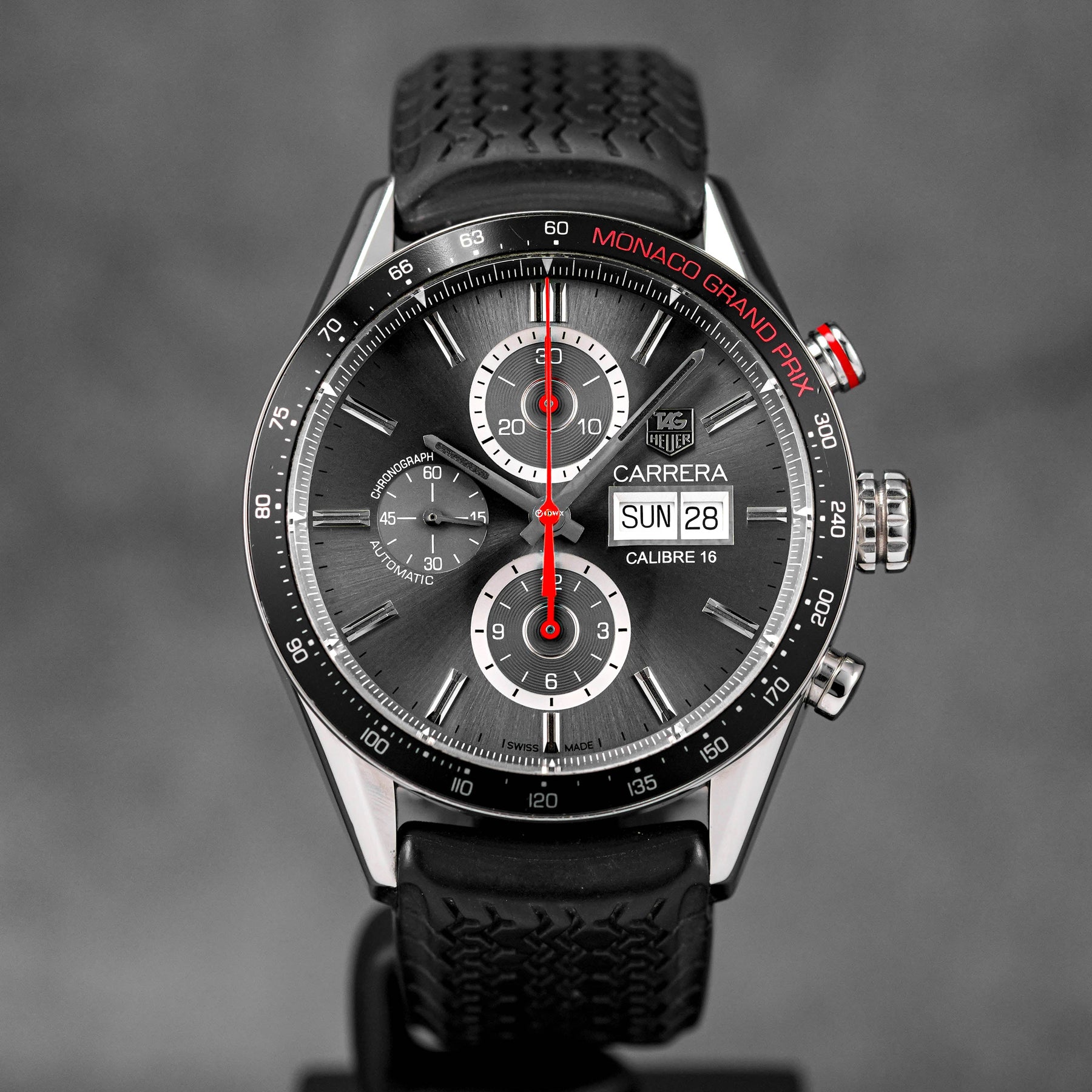 CARRERA CHRONOGRAPH CAL 16 'MONACO GRAND PRIX' GREY DIAL LIMITED EDITION (2013)