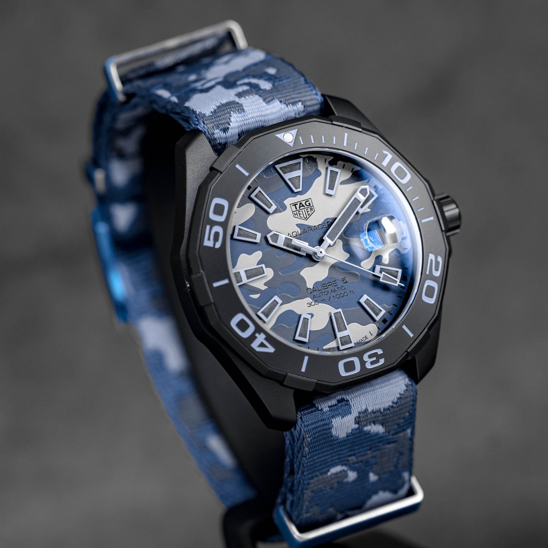 Harga Tag Heuer Aquaracer Blue Camo