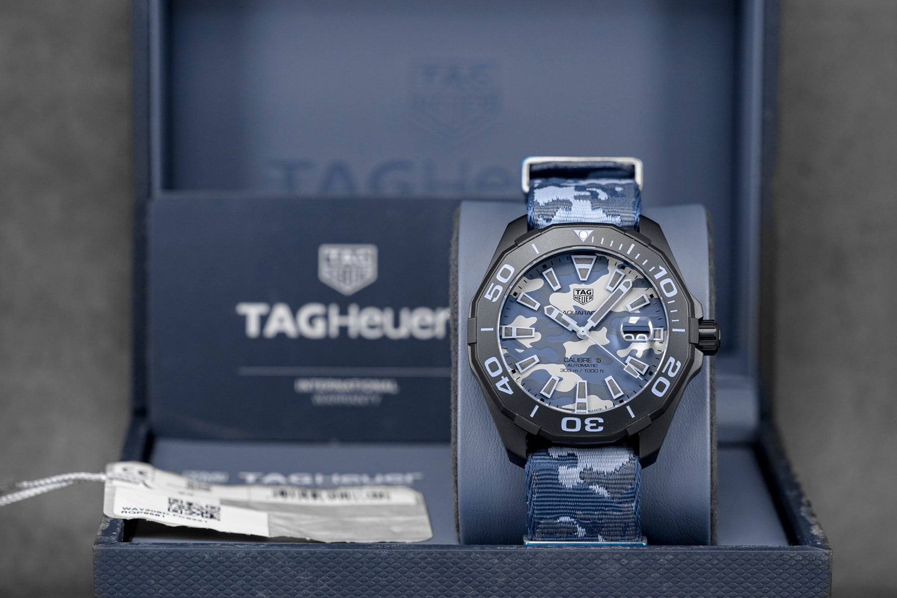 Harga Tag Heuer Aquaracer Blue Camo