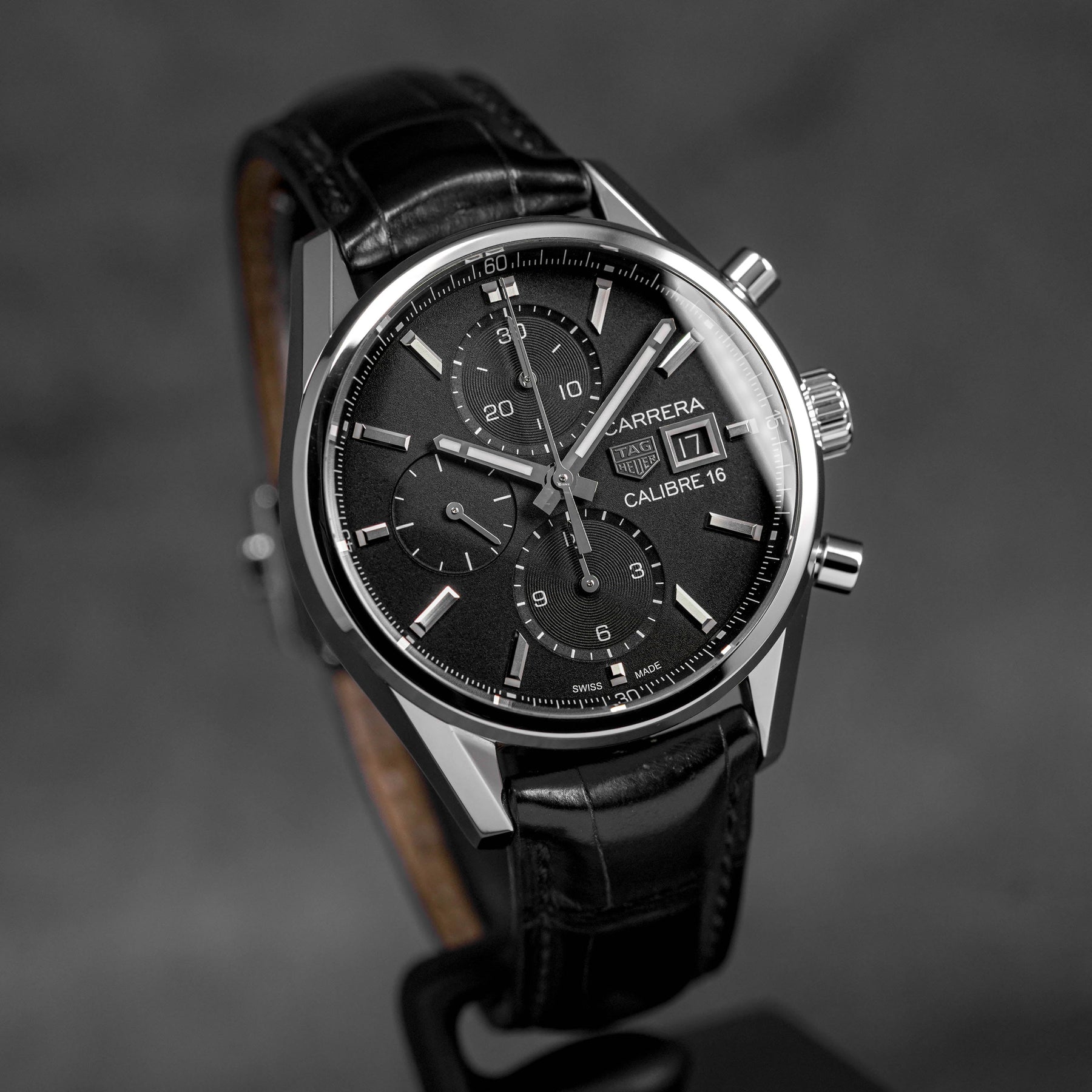 Harga Tag Heuer Carrera Calibre 16 Black