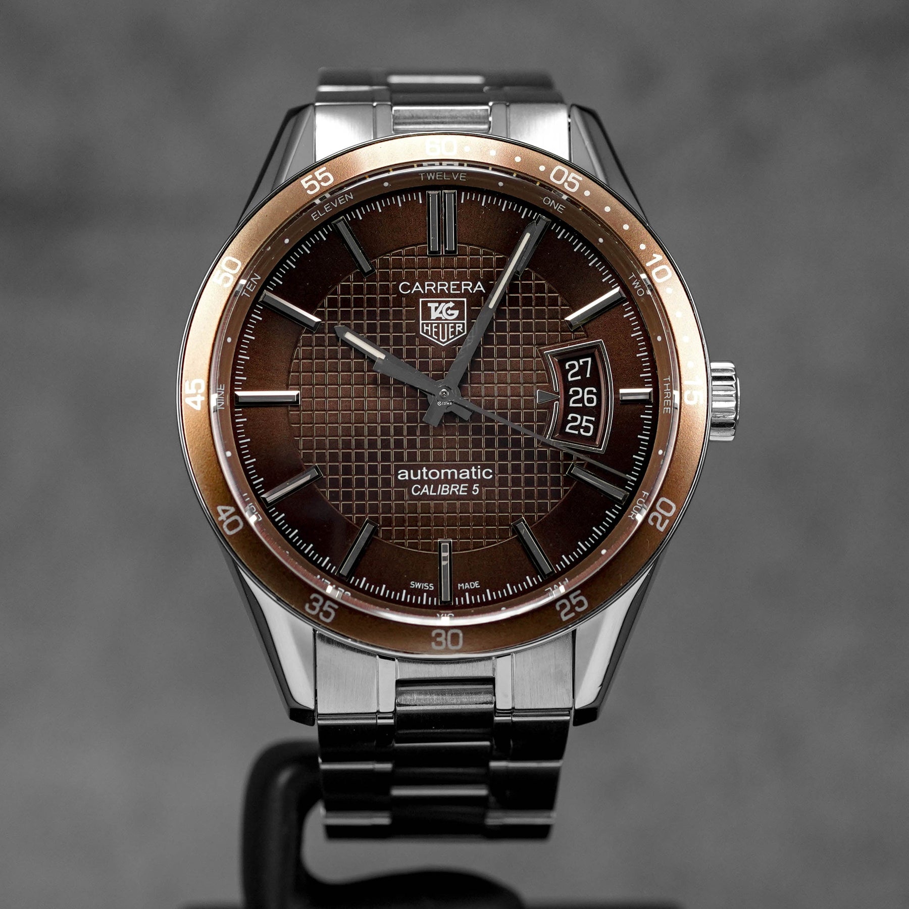 Harga Tag Heuer Carrera Calibre 5 Brown