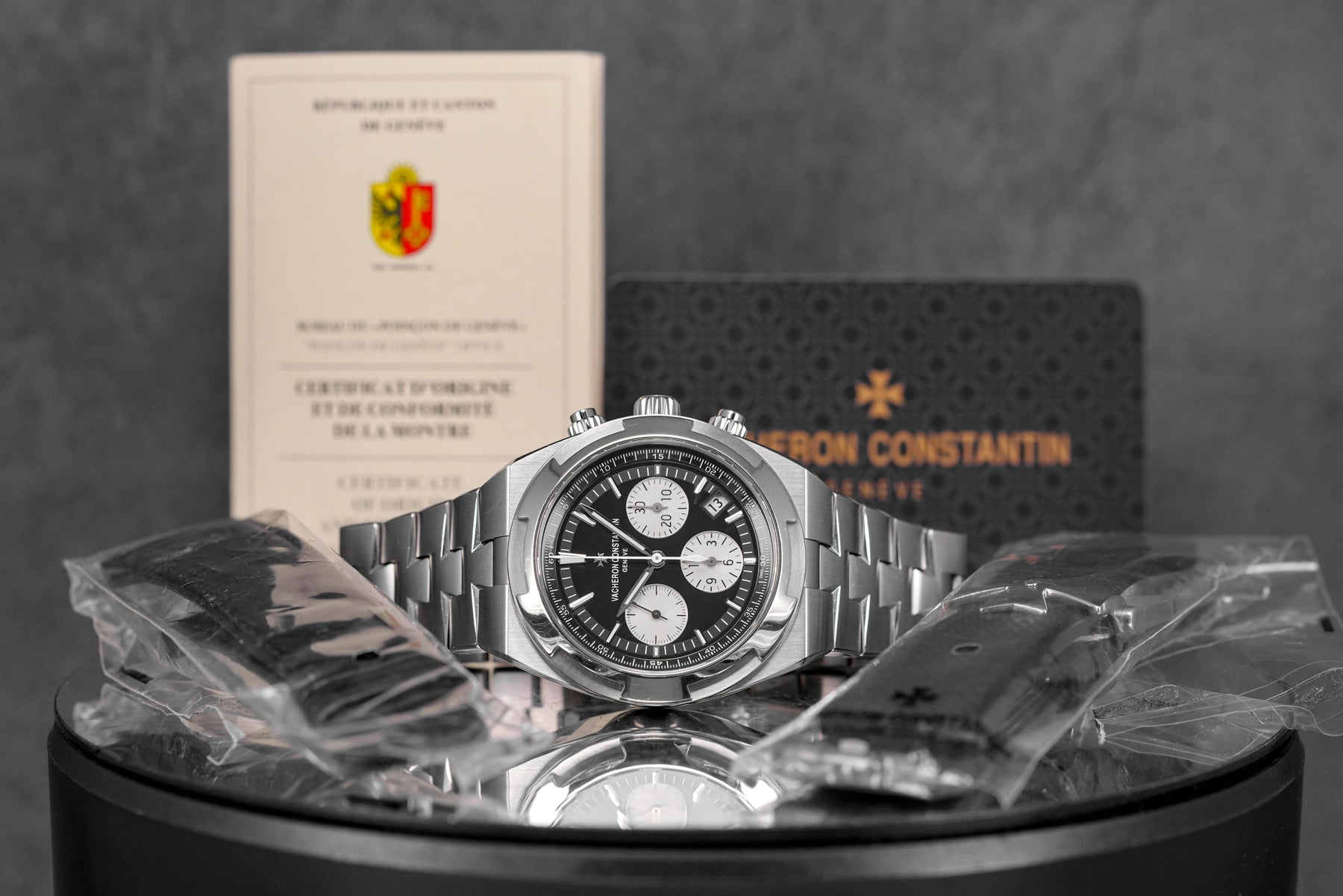 Harga Vacheron Constantin Overseas Chronograph Black