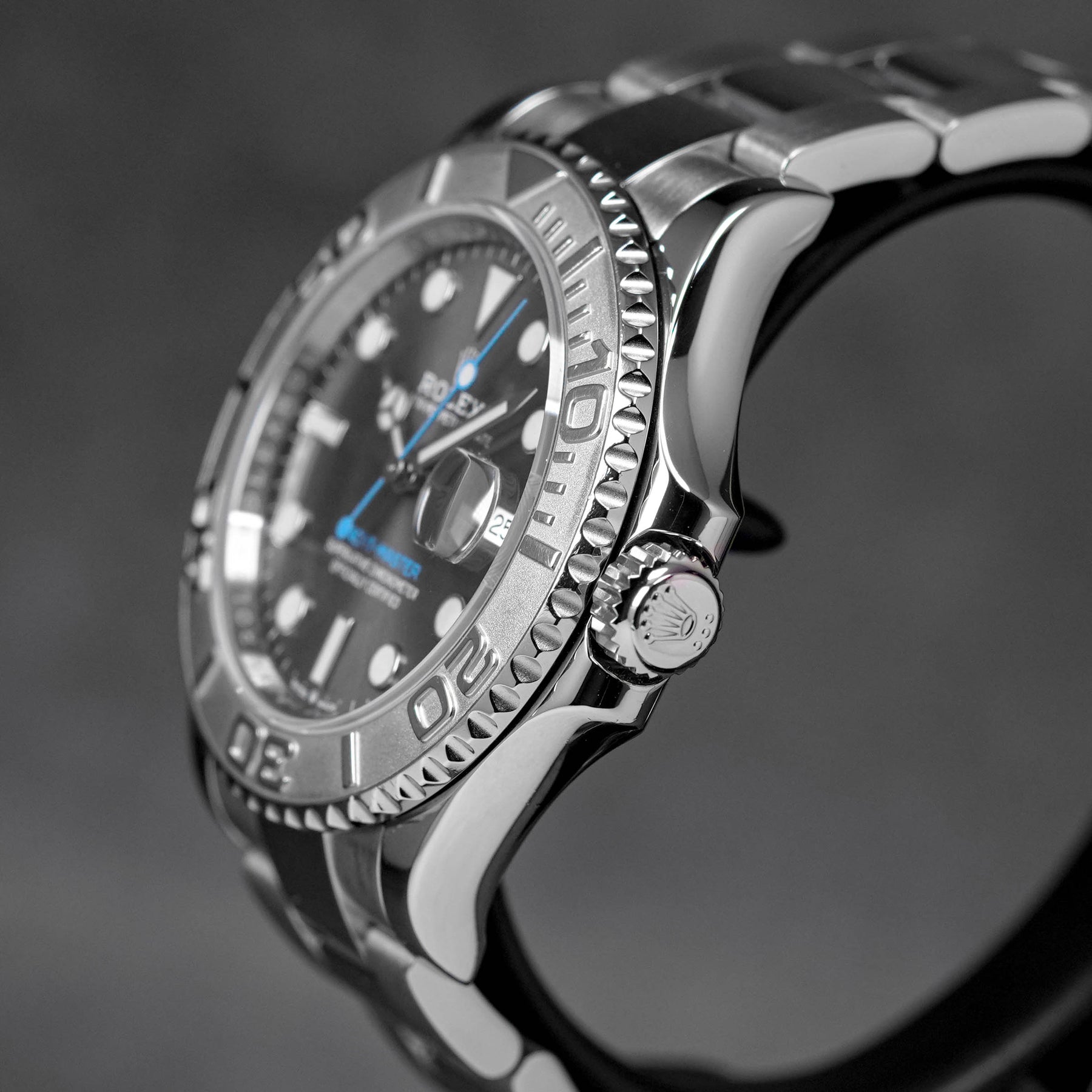 YACHT-MASTER 40MM RHODIUM DIAL PLATINUM BEZEL (2020)