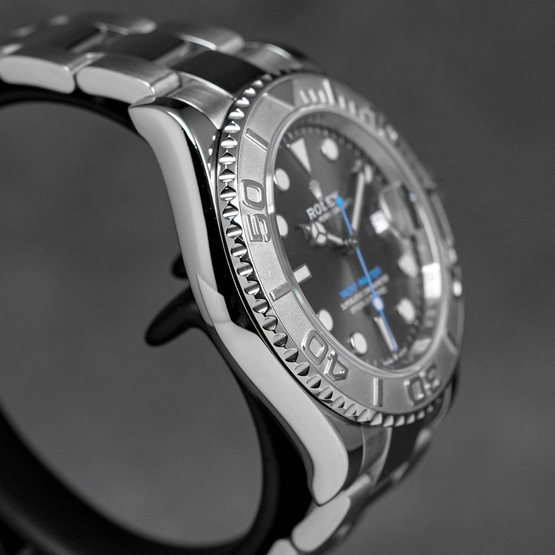 YACHT-MASTER 40MM RHODIUM DIAL PLATINUM BEZEL (2020)