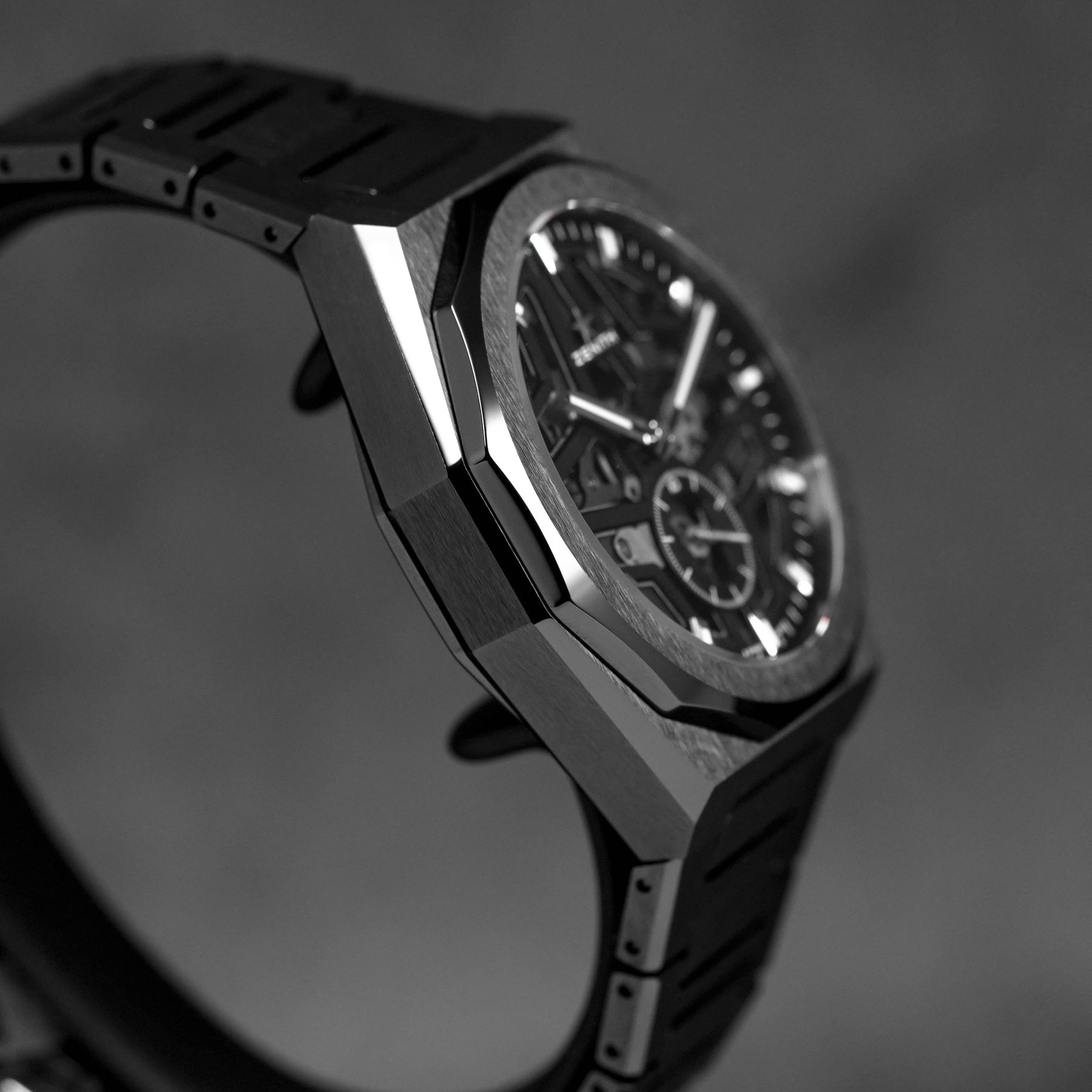 DEFY SKYLINE 41MM SKELETON BLACK CERAMIC 1/10 SECONDS (2023)