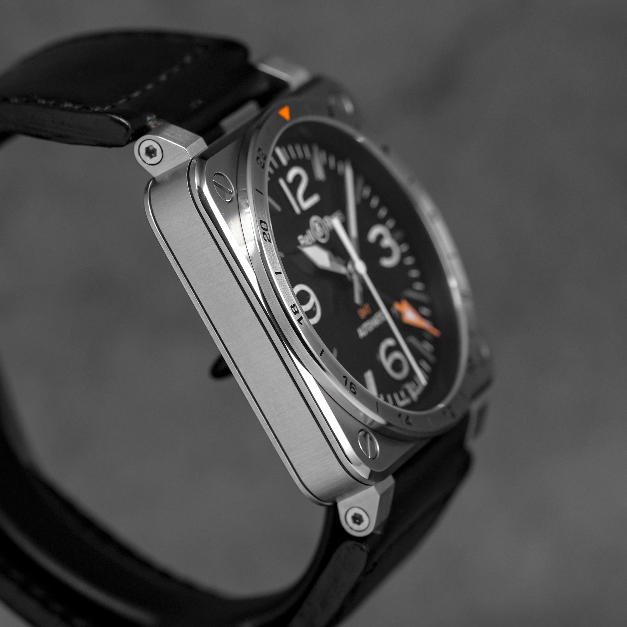 BR 03-93 GMT 42MM BLACK DIAL (UNDATED)