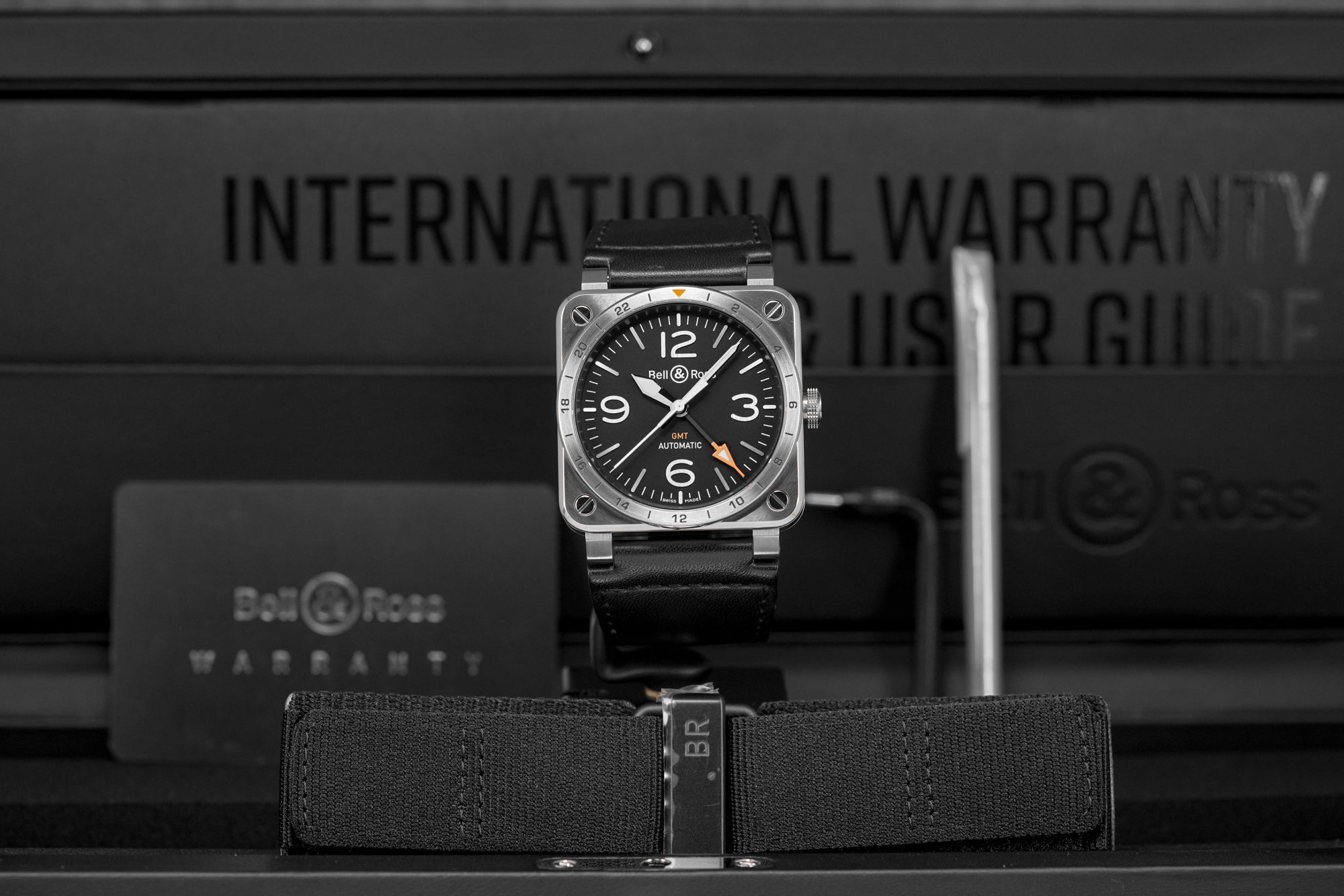 BR 03-93 GMT 42MM BLACK DIAL (UNDATED)
