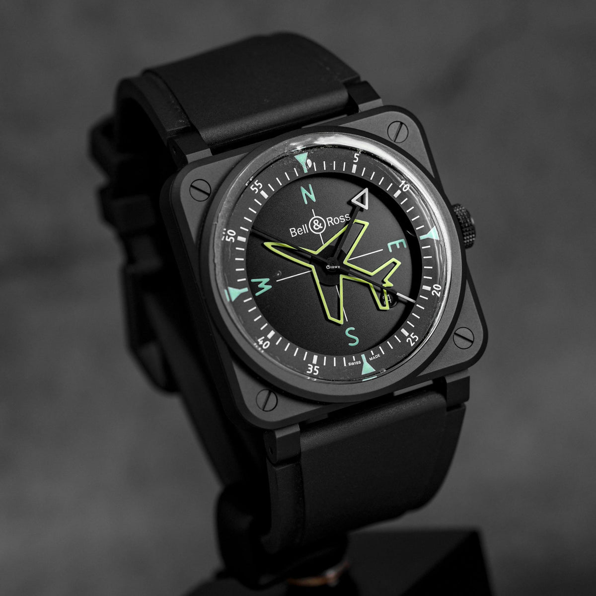 BR-03 GYROCOMPASS BLACK CERAMIC LIMITED EDITION (2023)