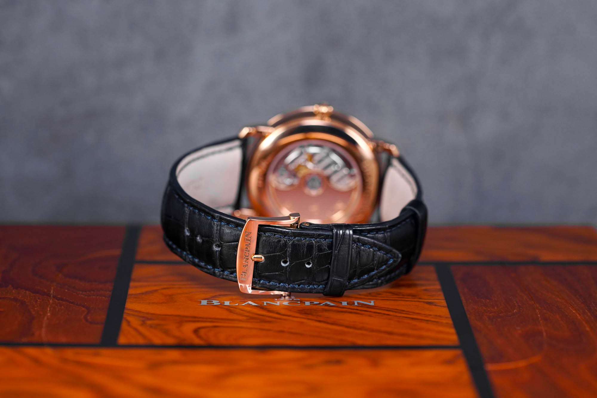 VILLERET QUANTIEME COMPLET ROSEGOLD BLUE DIAL (2024)