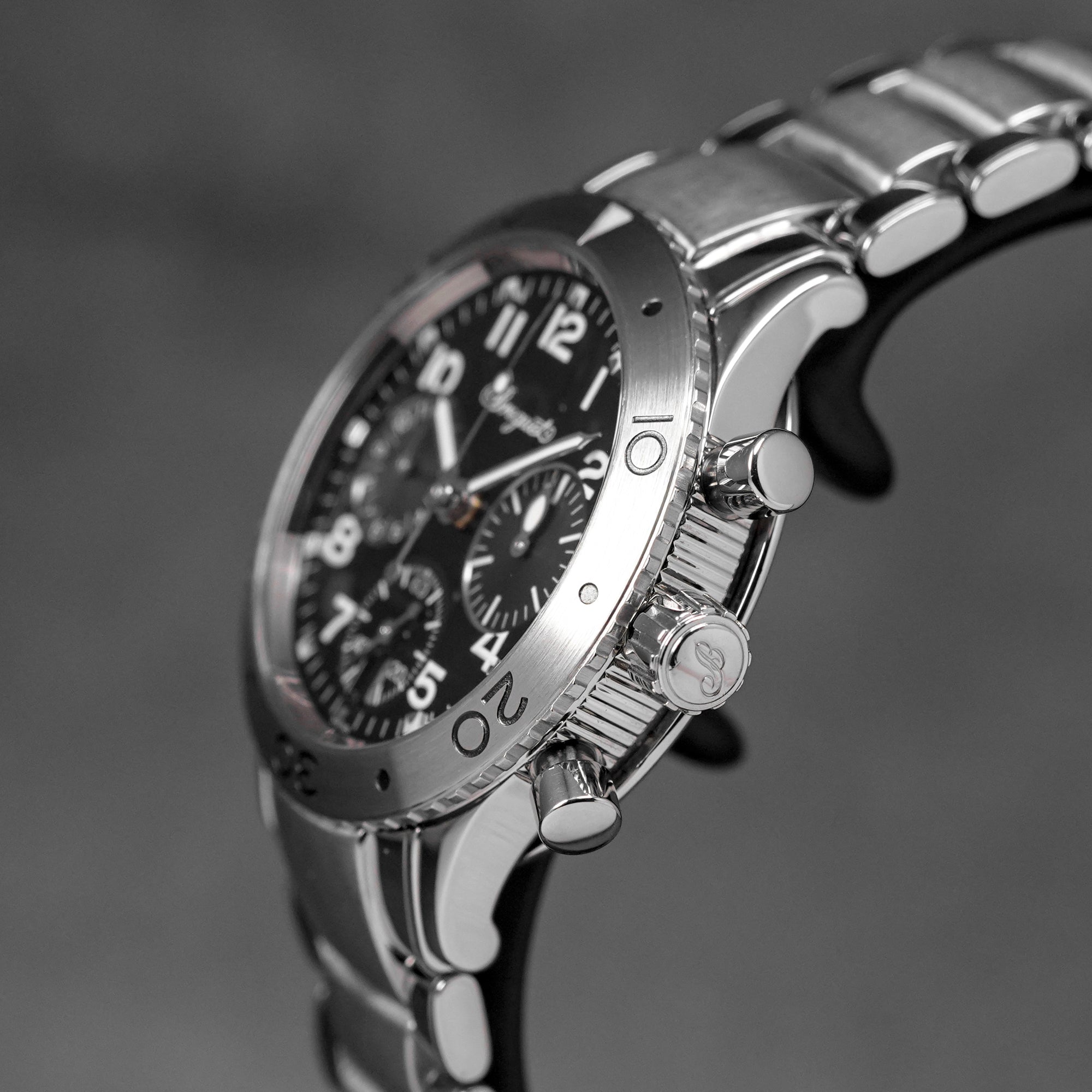 TYPE XX TRANSATLANTIQUE CHRONOGRAPH BLACK DIAL (WATCH ONLY)