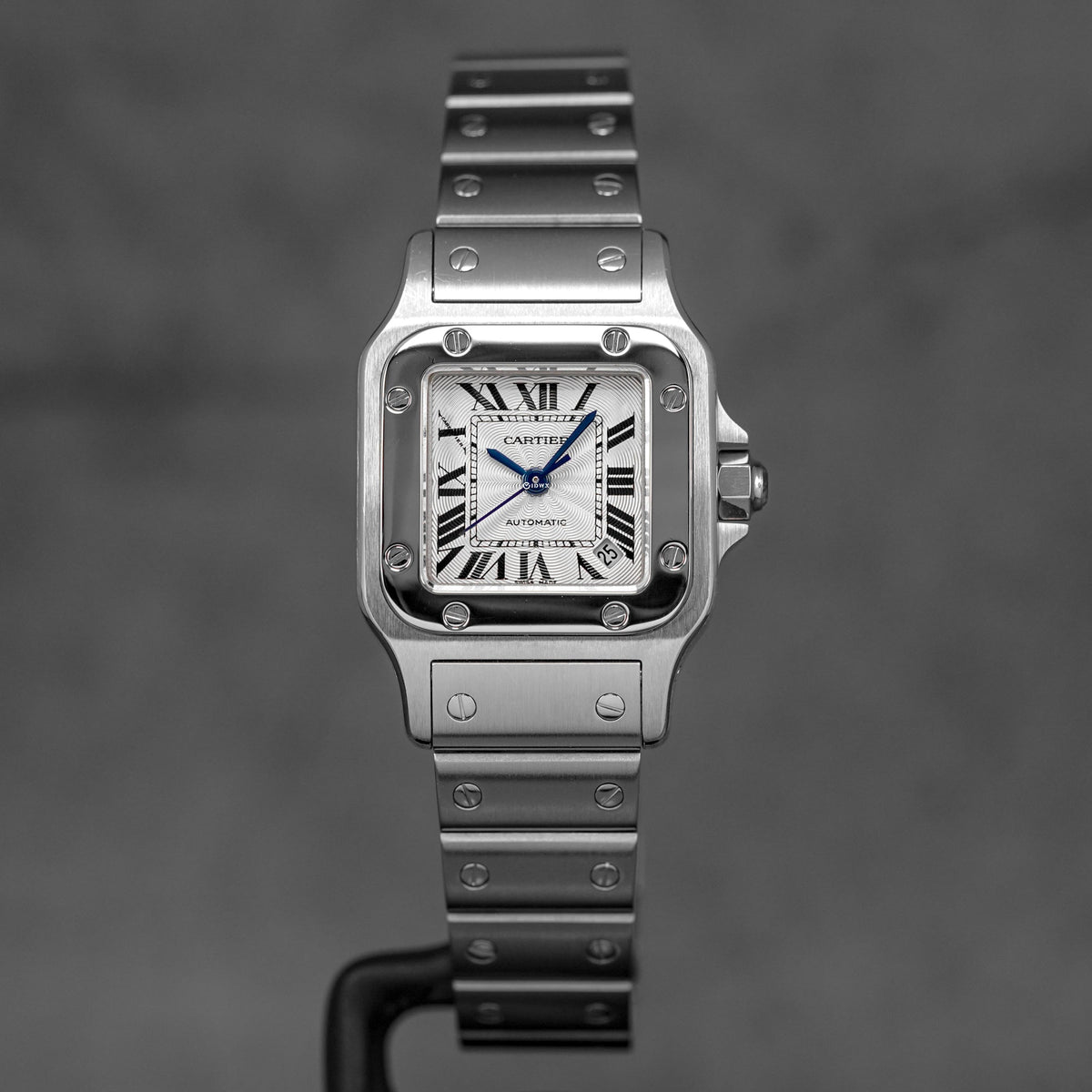 harga cartier santos galbee s silver