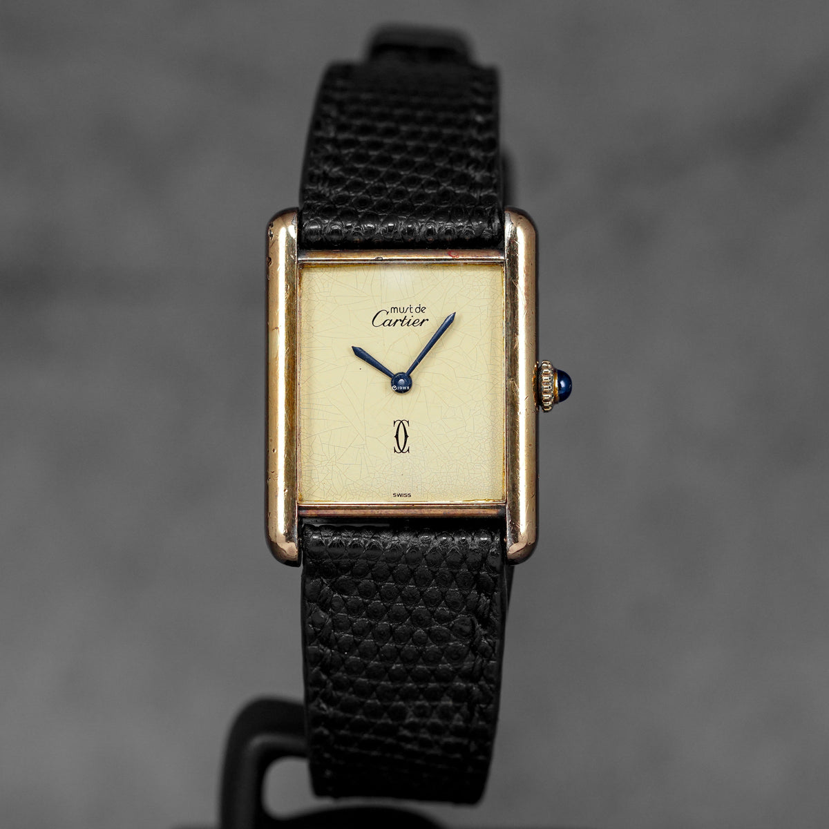 harga cartier tank must vermeil limoncino