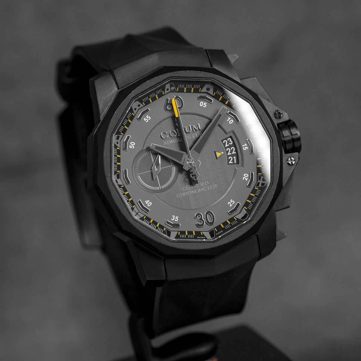 ADMIRAL'S CUP CHRONOGRAPH STEEL BLACK PVD LIMITED EDITION (WATCH ONLY)