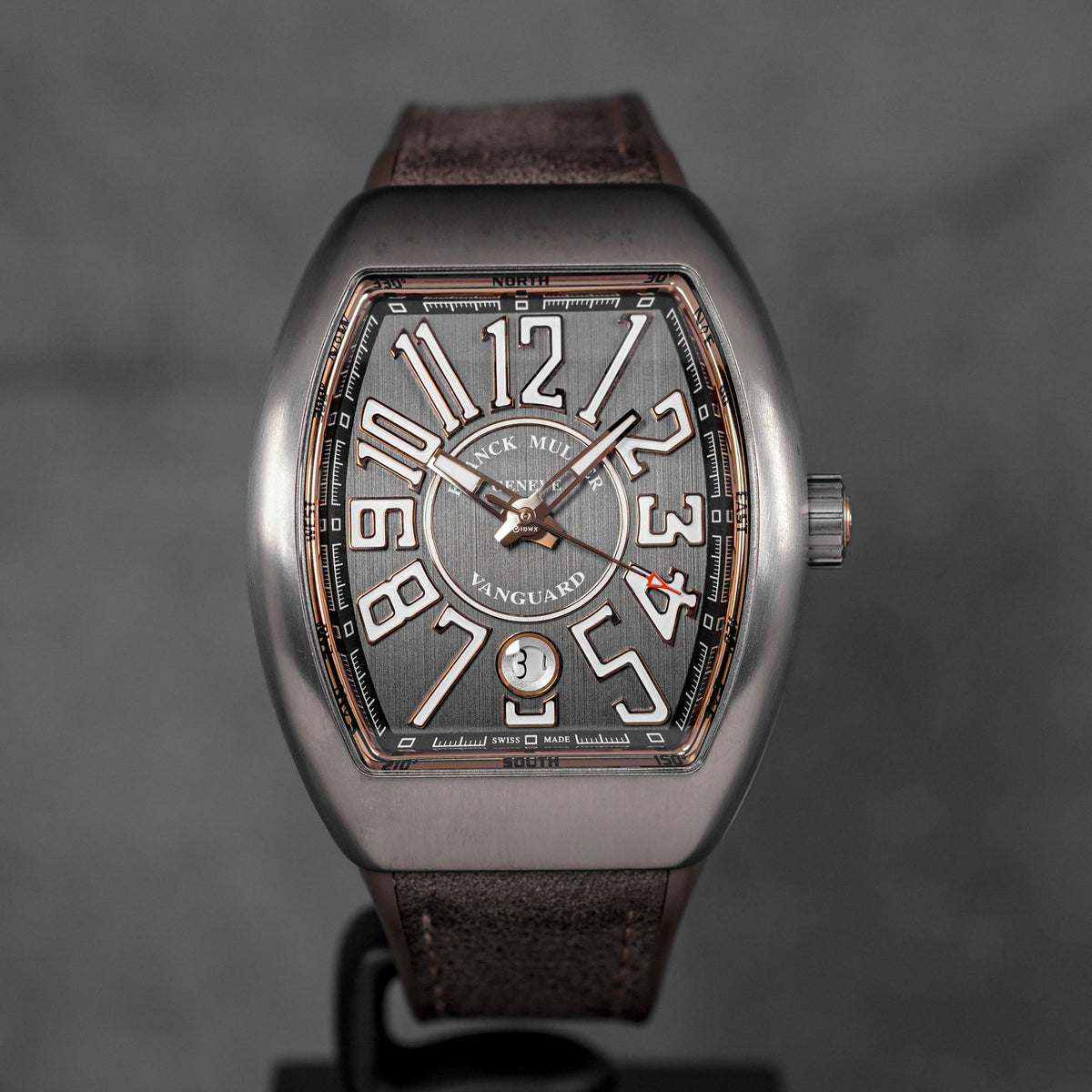 VANGUARD V41 TWOTONE TITANIUM ROSEGOLD GREY DIAL (2023)
