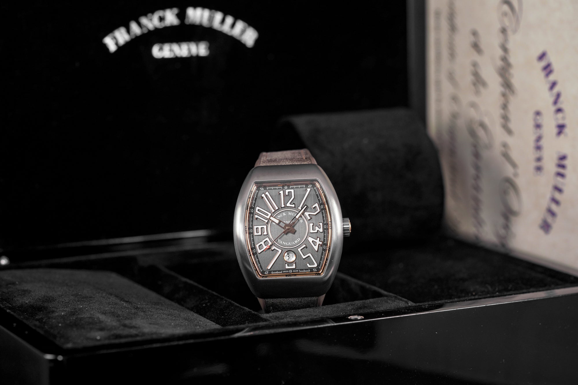 VANGUARD V41 TWOTONE TITANIUM ROSEGOLD GREY DIAL (2023)