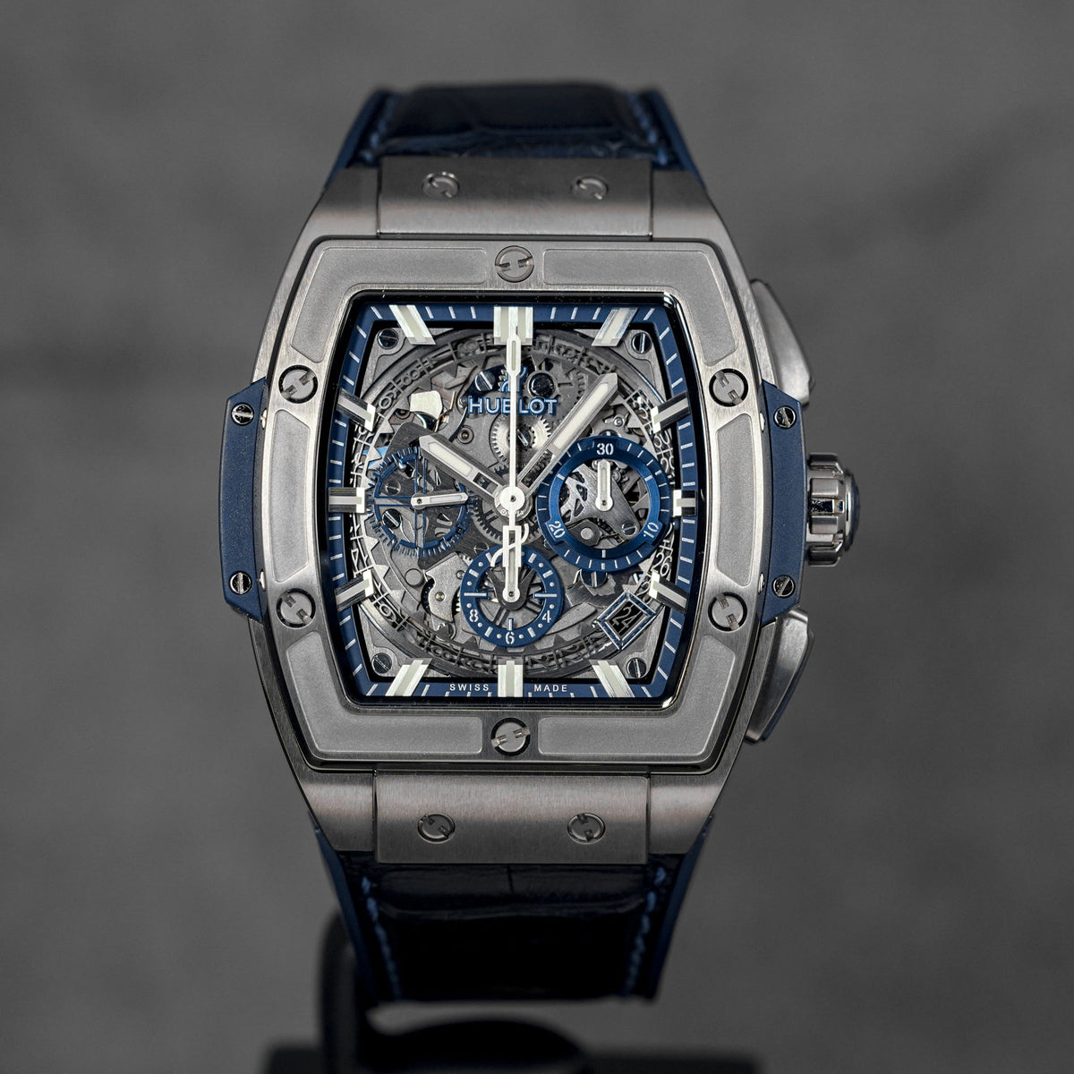 SPIRIT OF BIG BANG 42MM TITANIUM BLUE DIAL (2019)