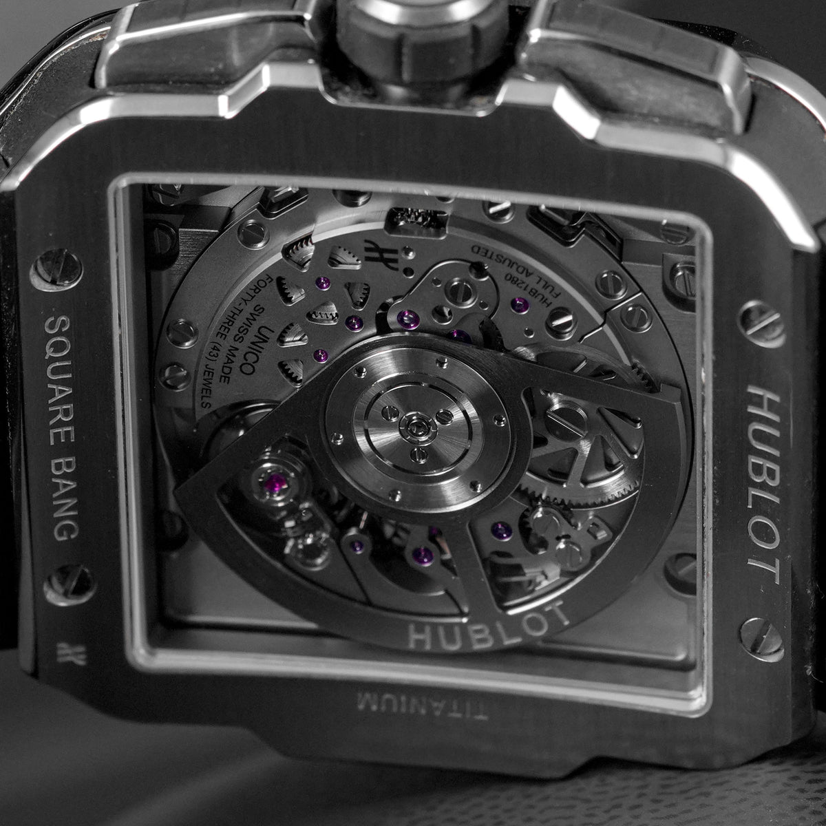 SQUARE BANG UNICO 42MM TITANIUM CERAMIC BEZEL (2022)
