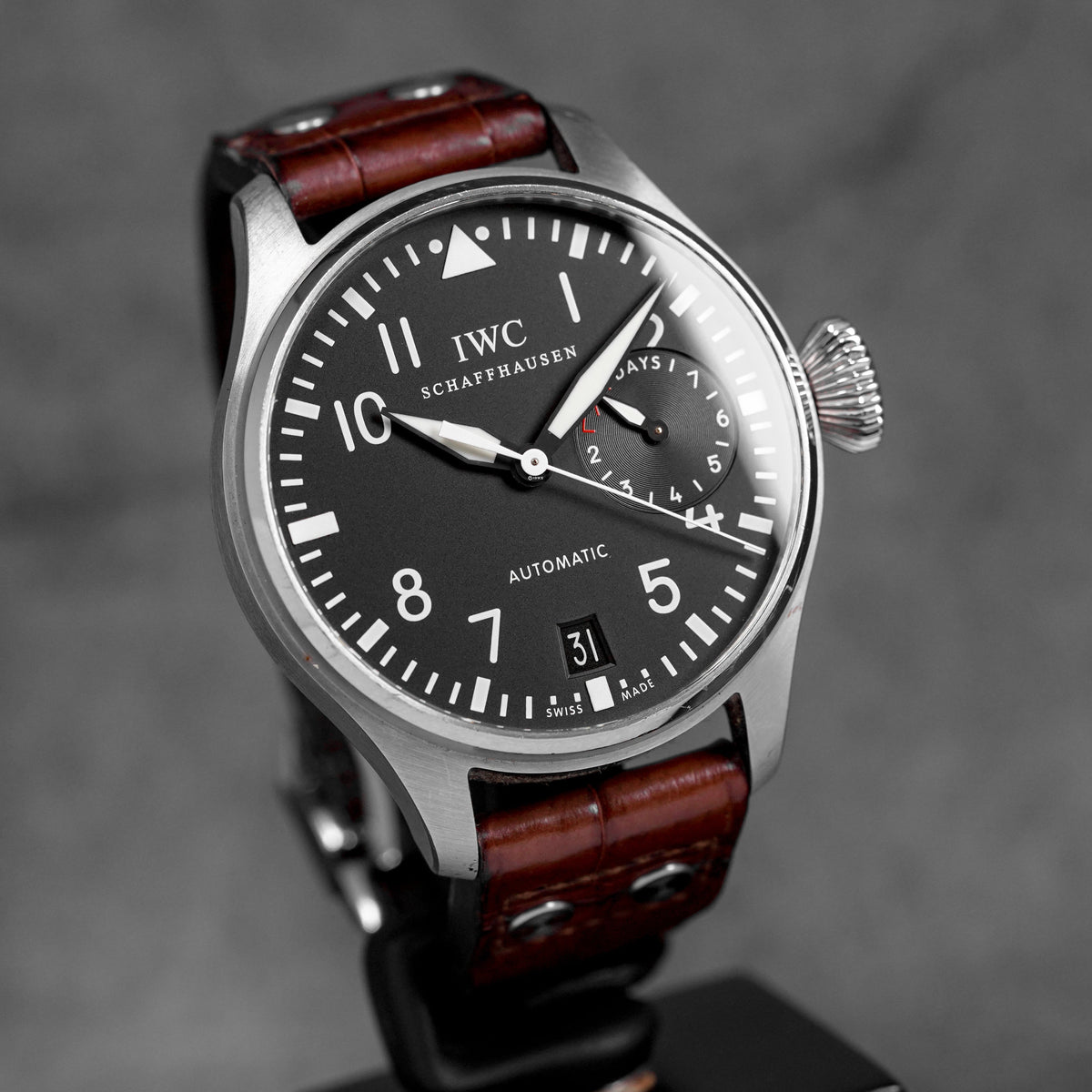 harga iwc big pilot 7 days 46mm black