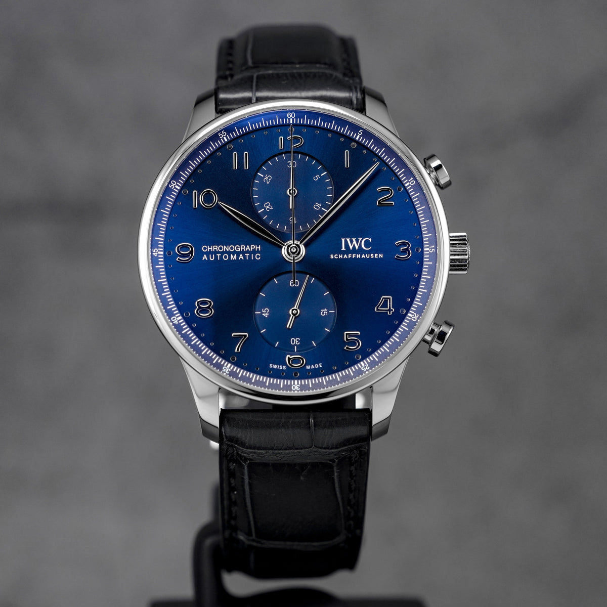 harga iwc portugieser chrono 41 blue