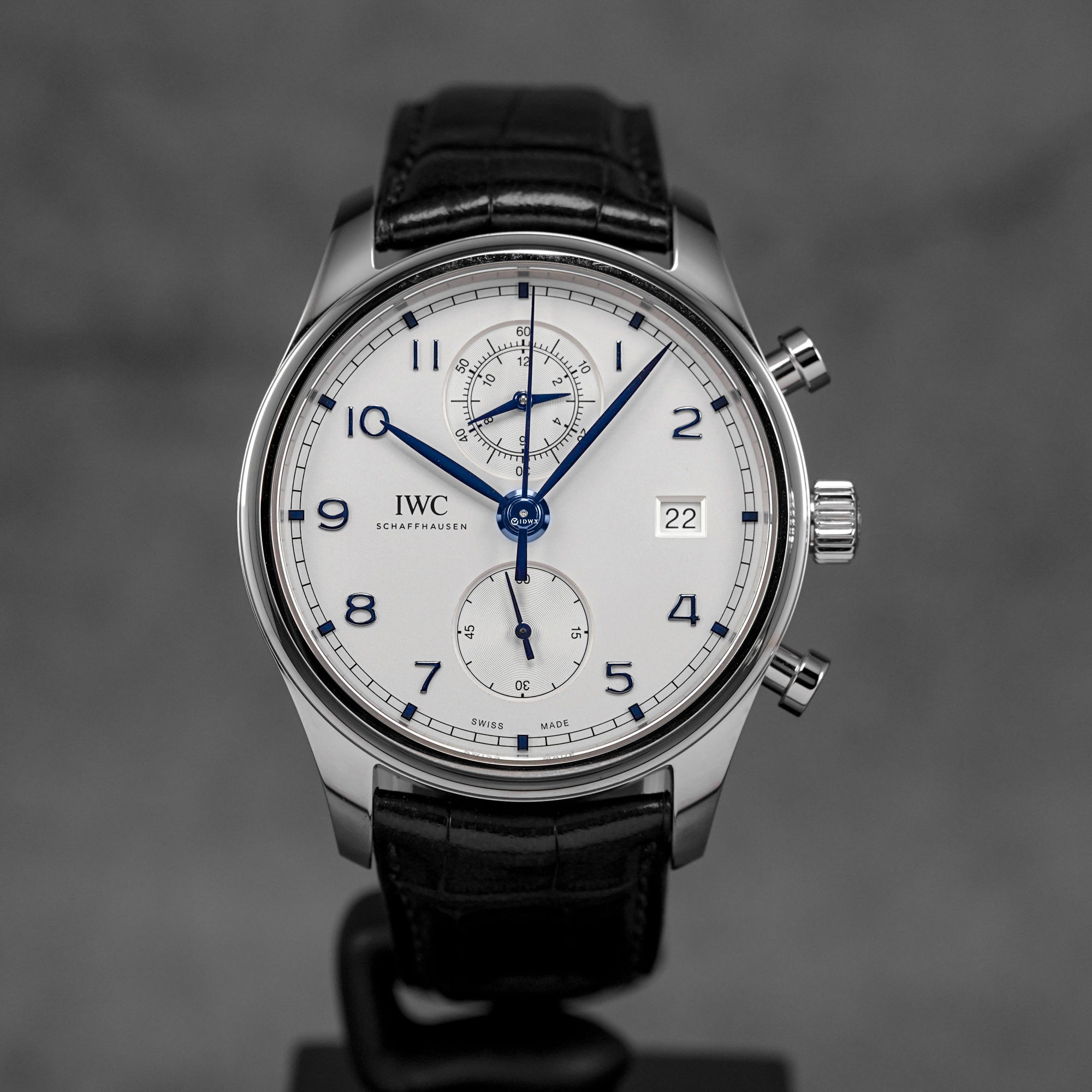 harga iwc portugieser chrono silver