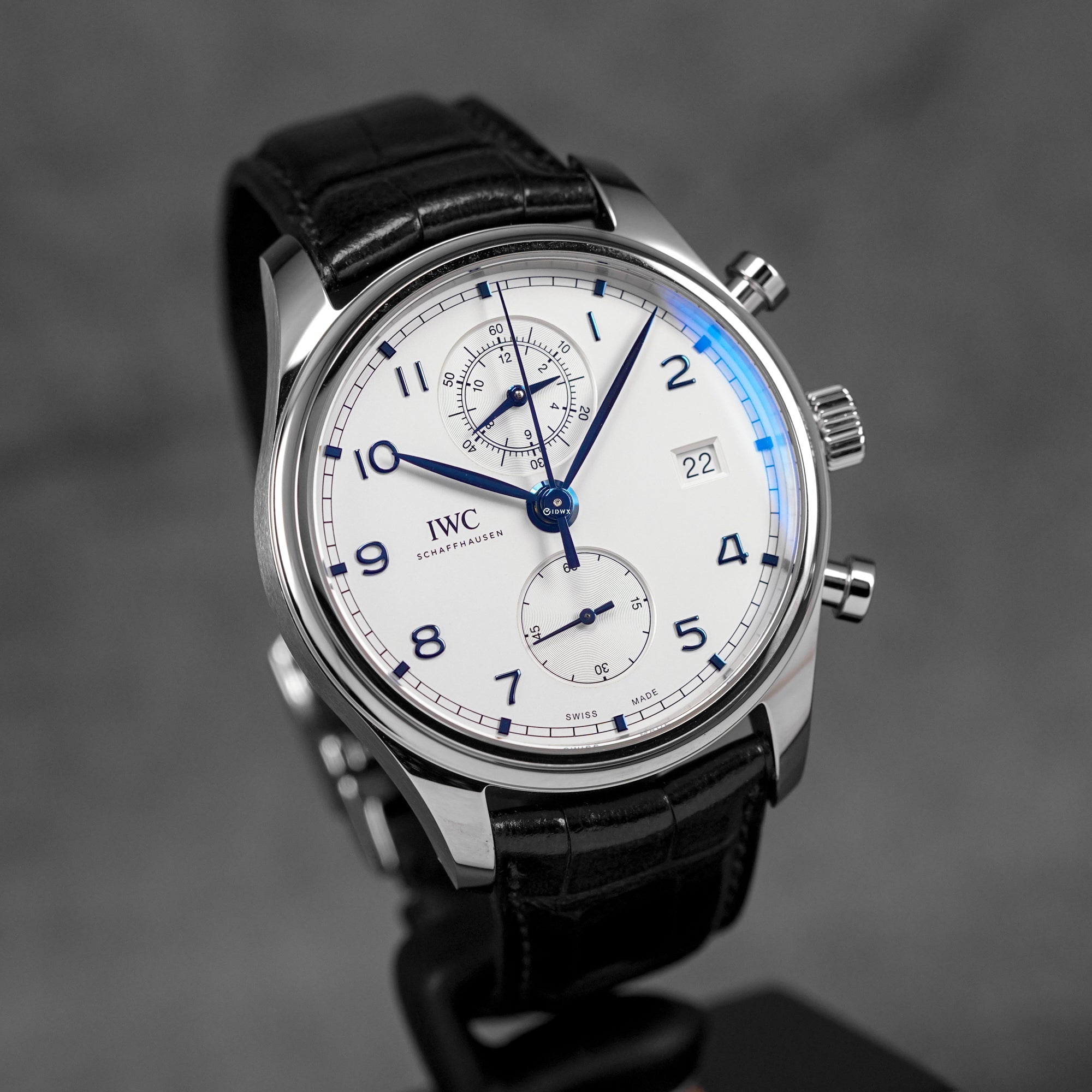 harga iwc portugieser chrono silver