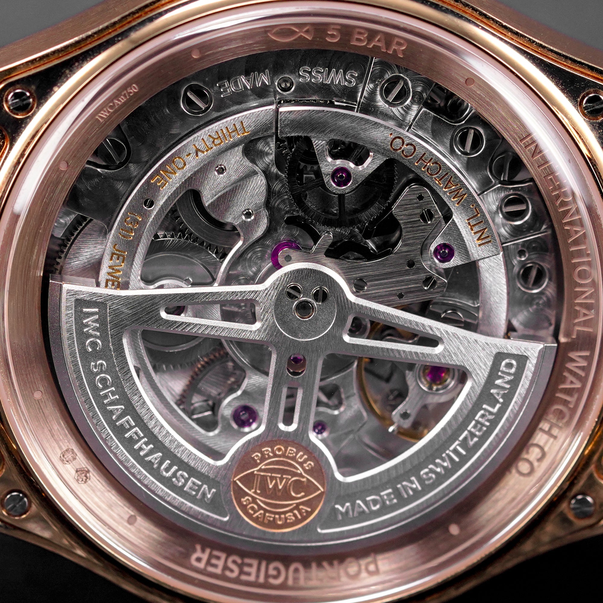 harga iwc portugieser rosegold small seconds