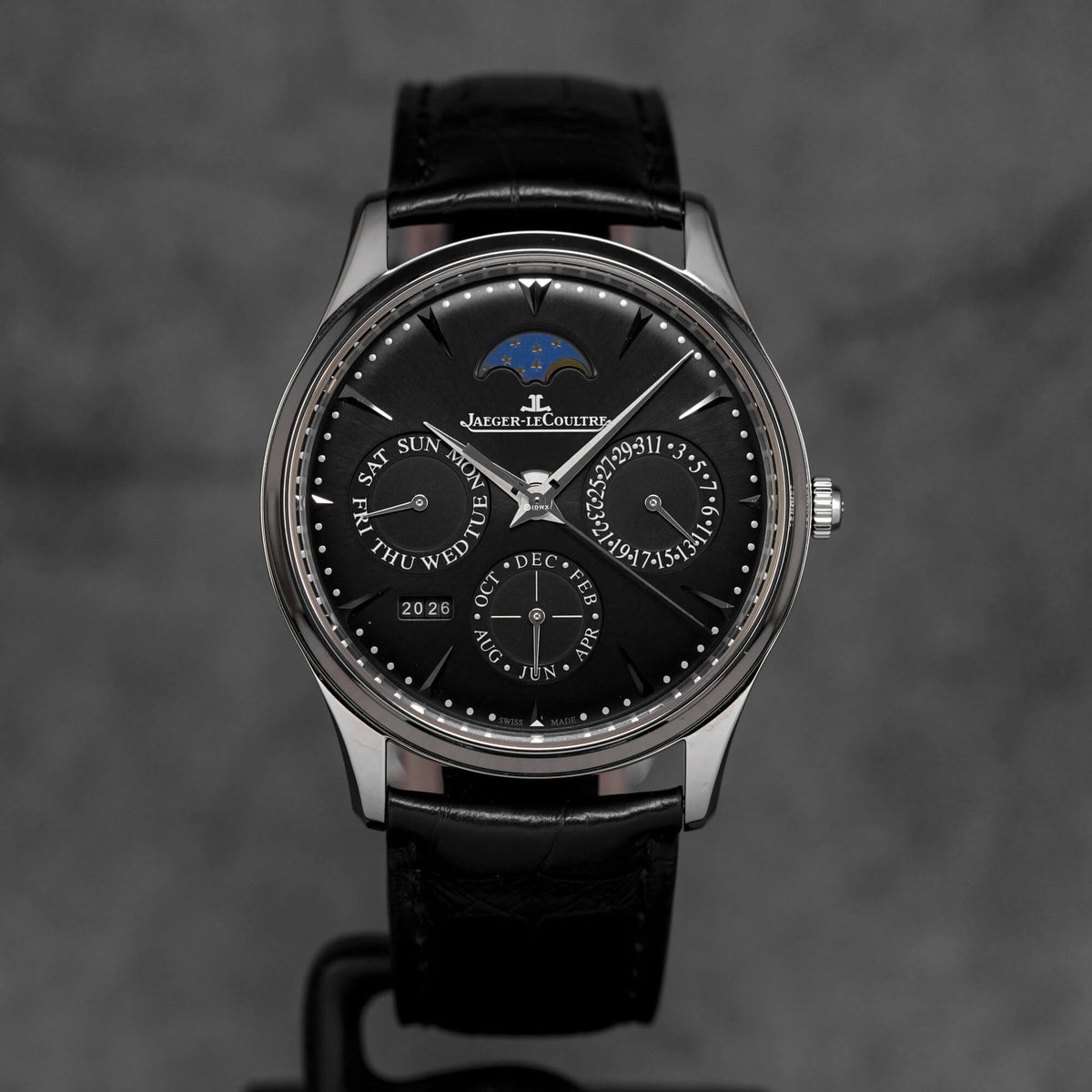 MASTER ULTRA THIN PERPETUAL CALENDAR BLACK DIAL (2017)