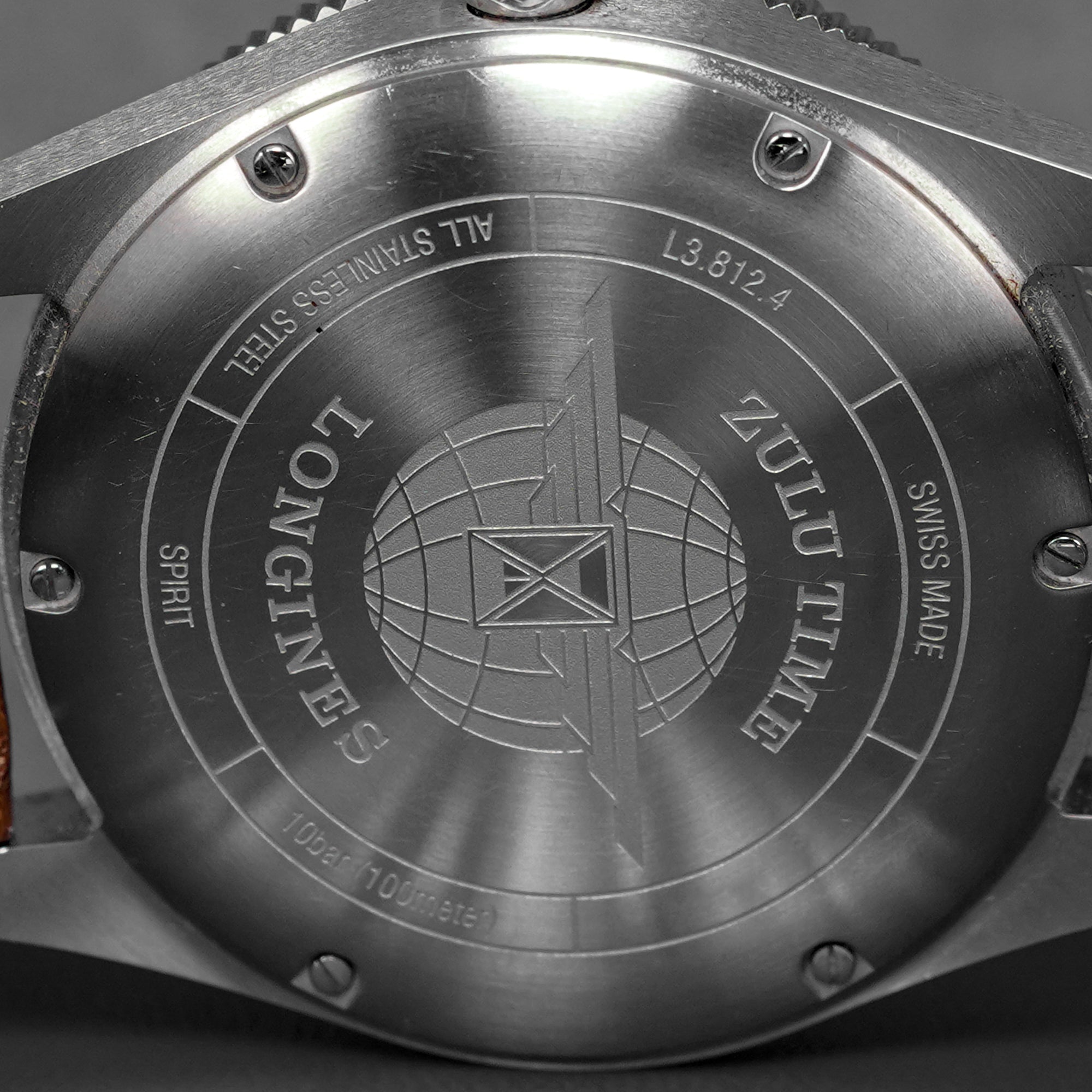 SPIRIT ZULU TIME BLACK DIAL LEATHER STRAP (2023)