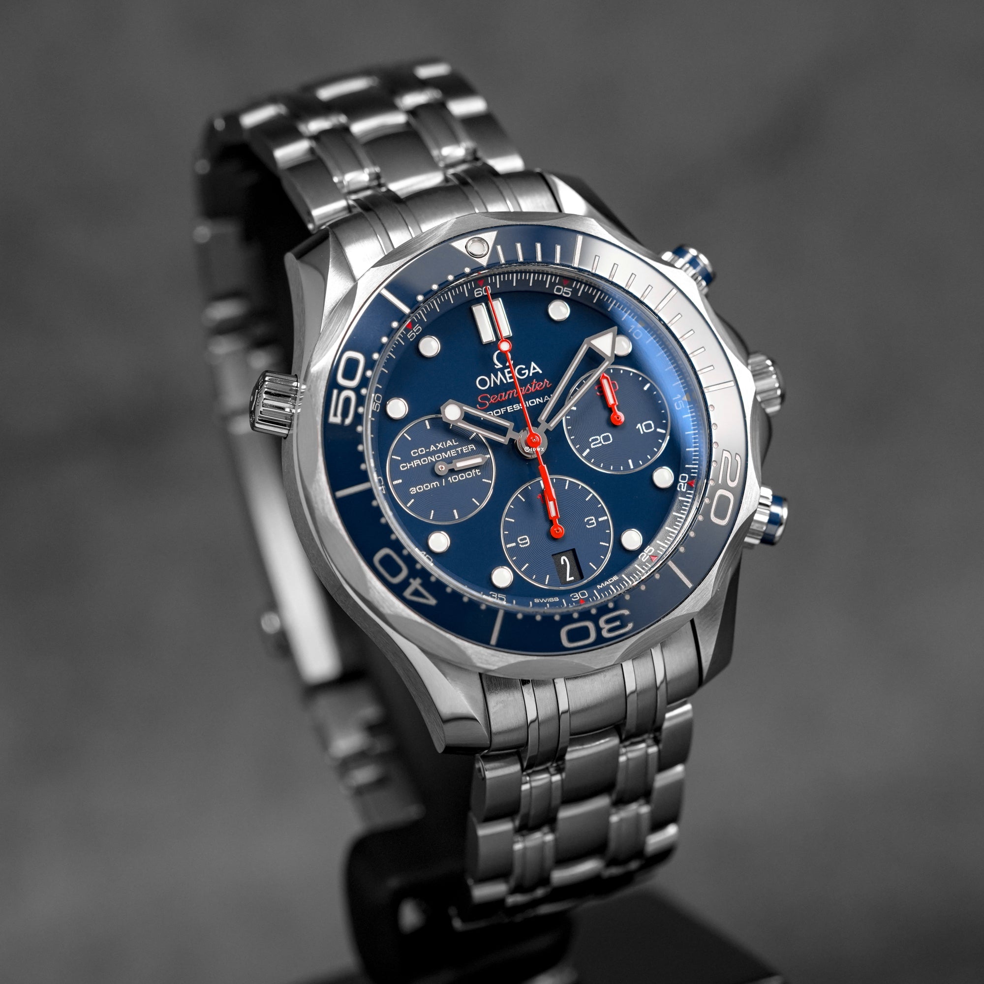 harga omega seamaster chrono blue
