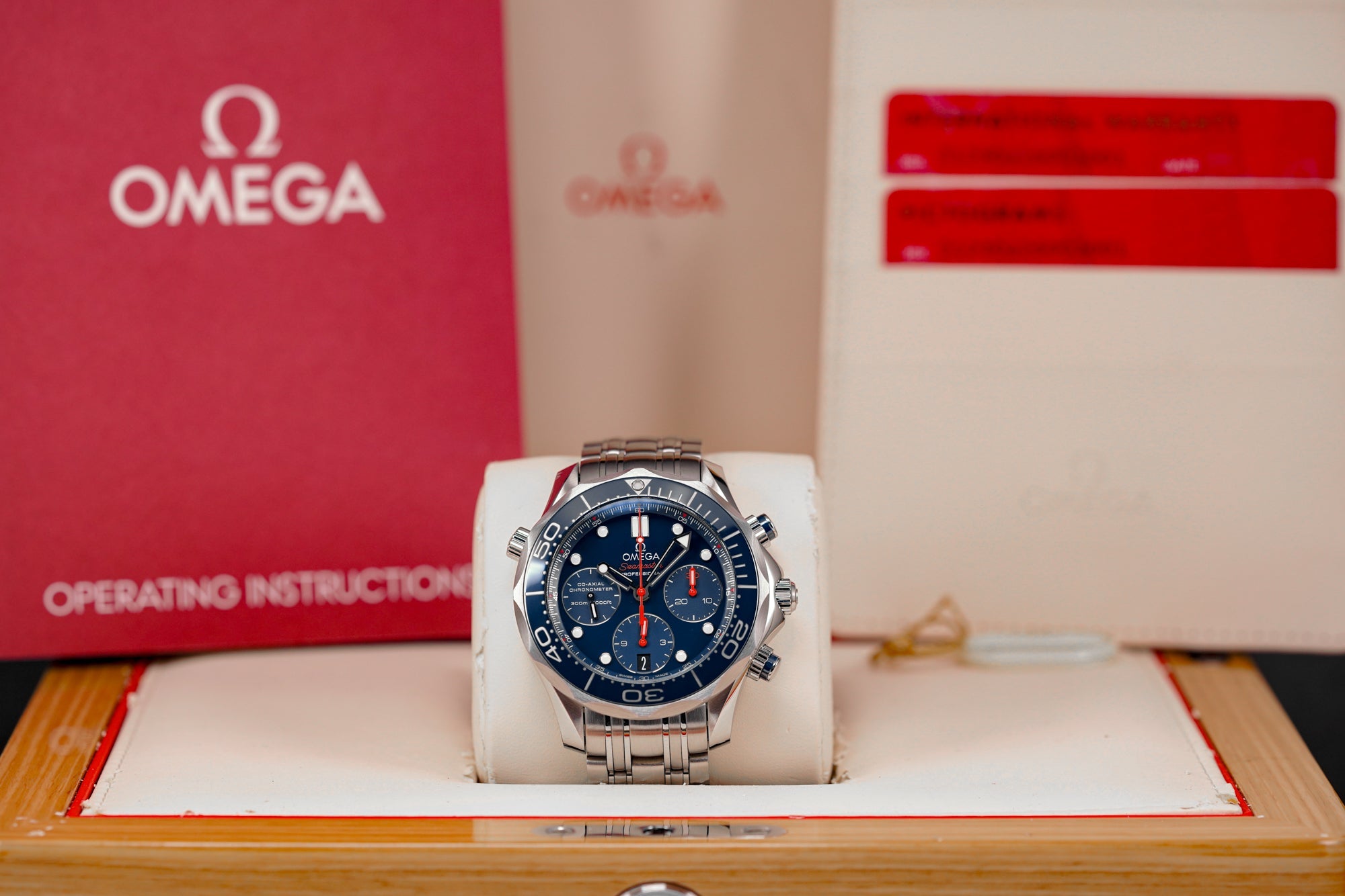 harga omega seamaster chrono blue