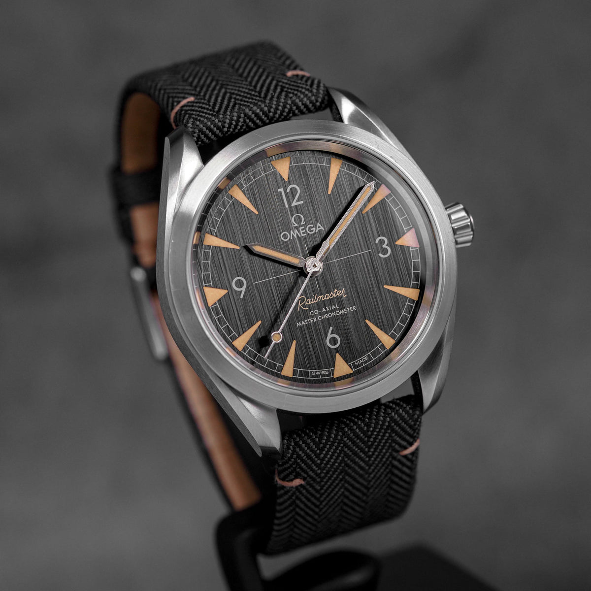 harga omega seamaster railmaster black