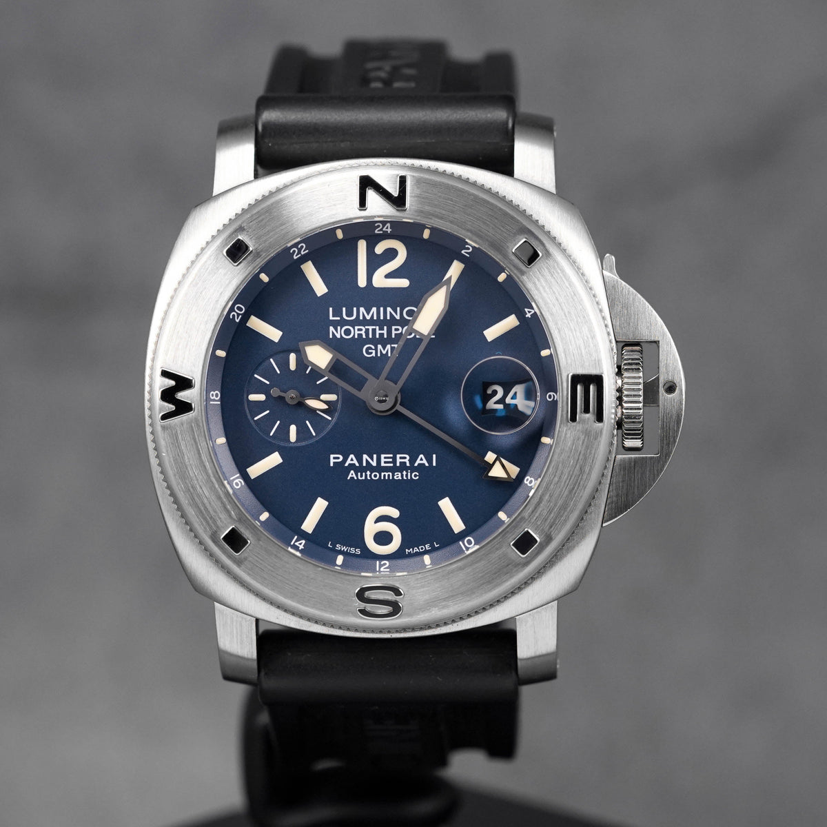 LUMINOR NORTH POLE GMT 44MM BLUE DIAL PAM 252 LIMITED EDITION (2007)