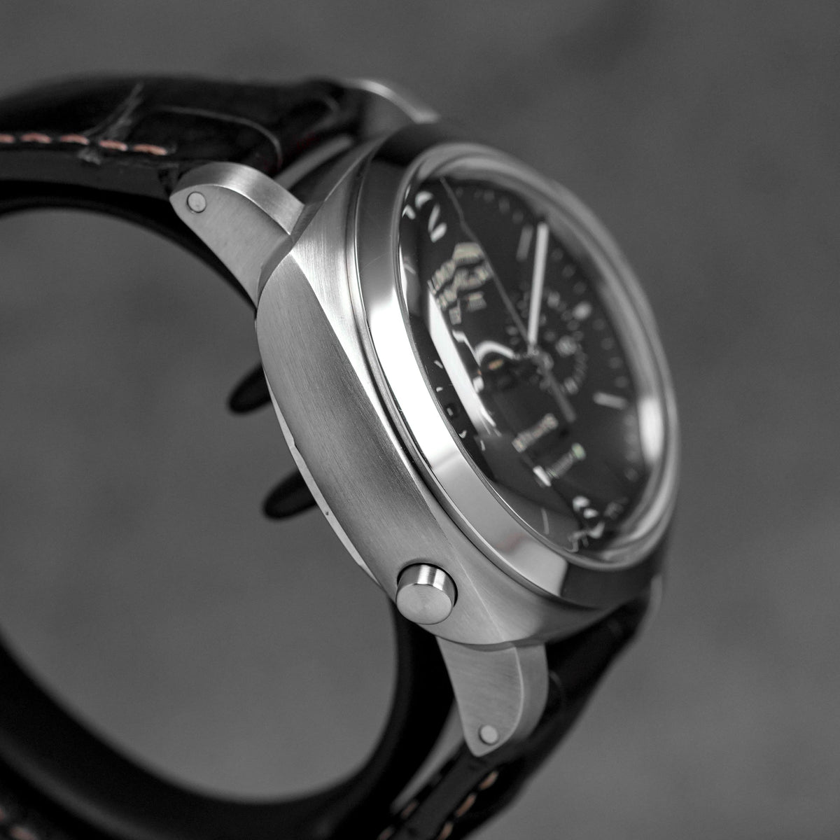 LUMINOR 1950 MONOPULSANTE 8 DAYS GMT 44MM BLACK DIAL PAM 275 (2012)