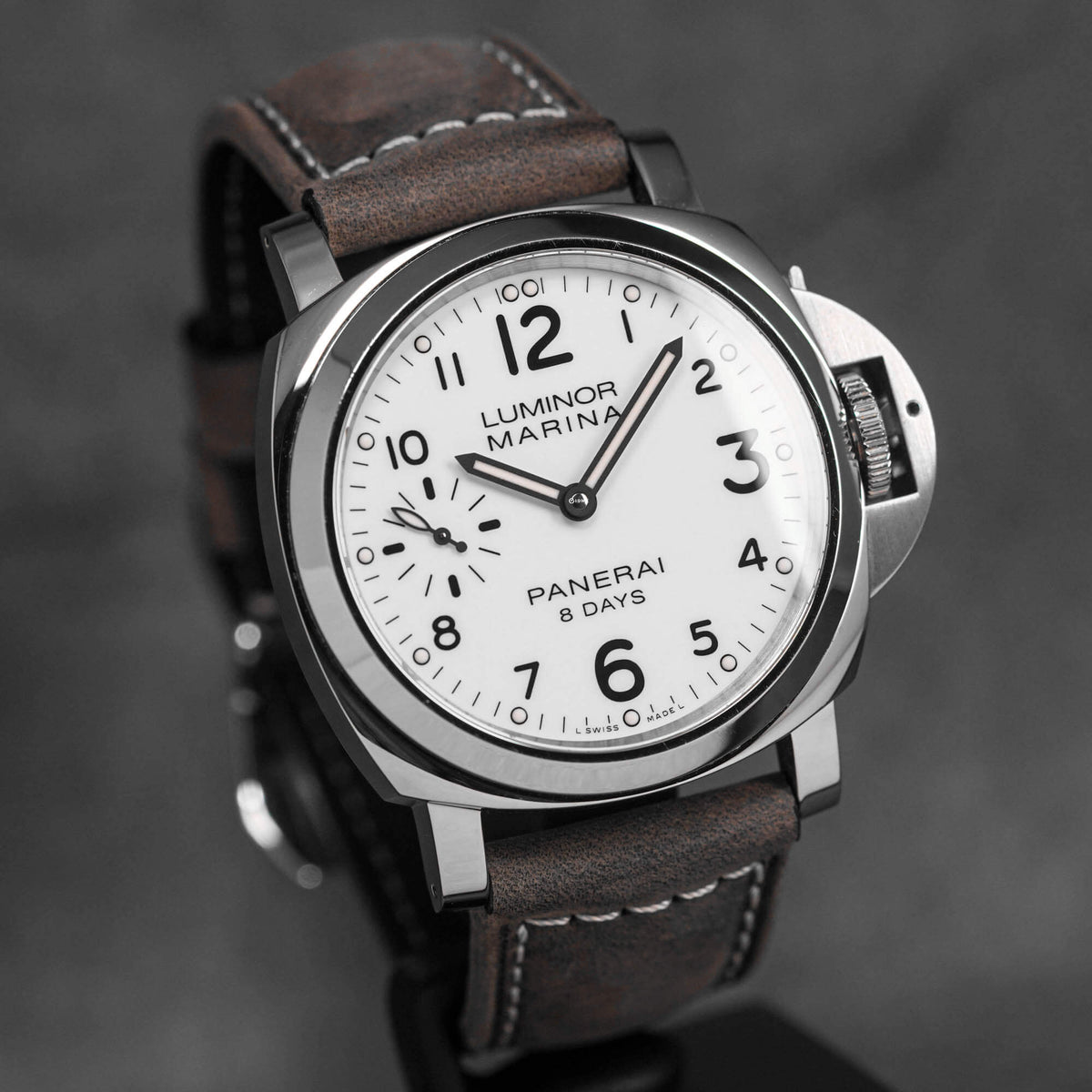 LUMINOR MARINA 8 DAYS 44MM WHITE DIAL PAM 563 (2016)