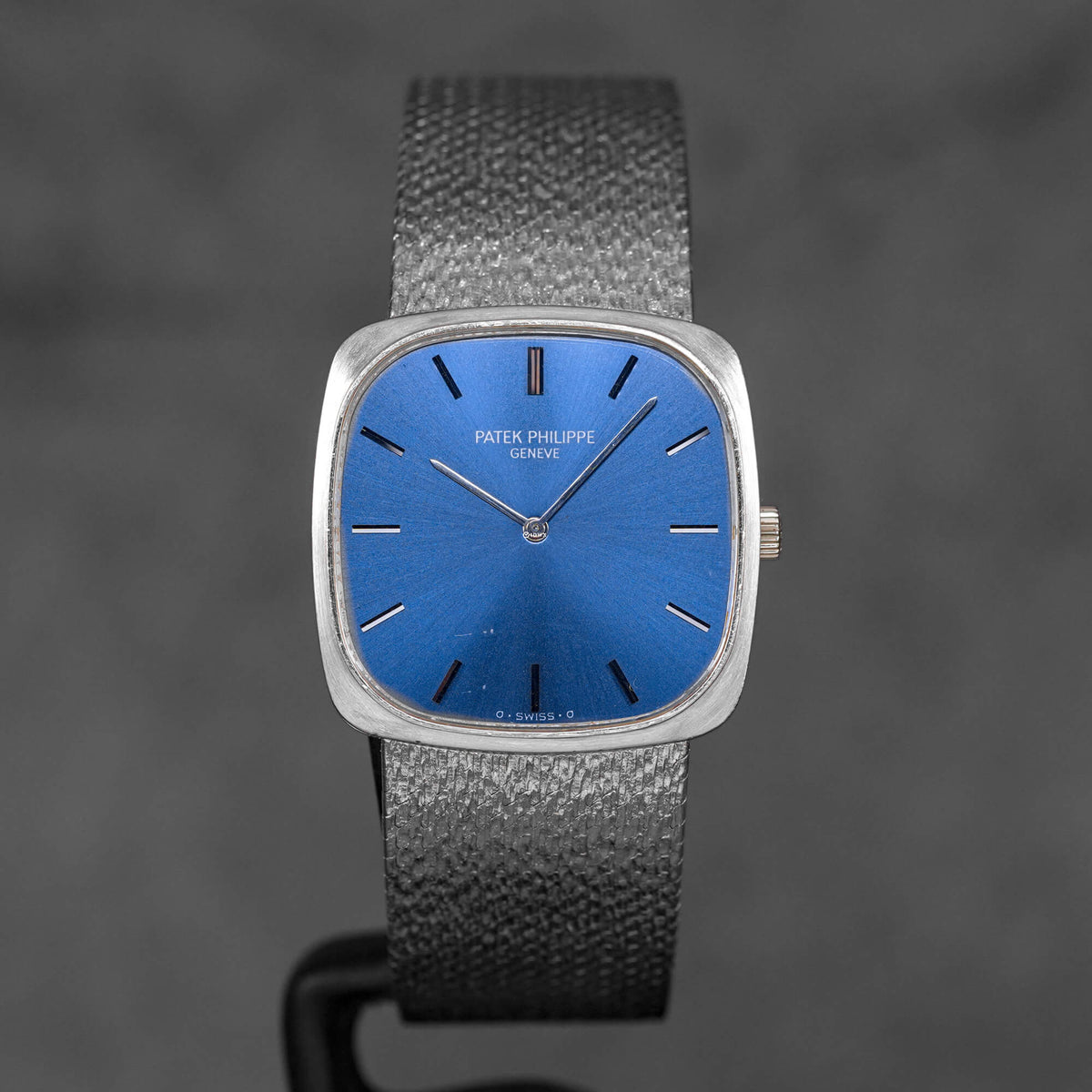 GOLDEN ELLIPSE 3566/1G WHITEGOLD BLUE DIAL (WATCH ONLY)