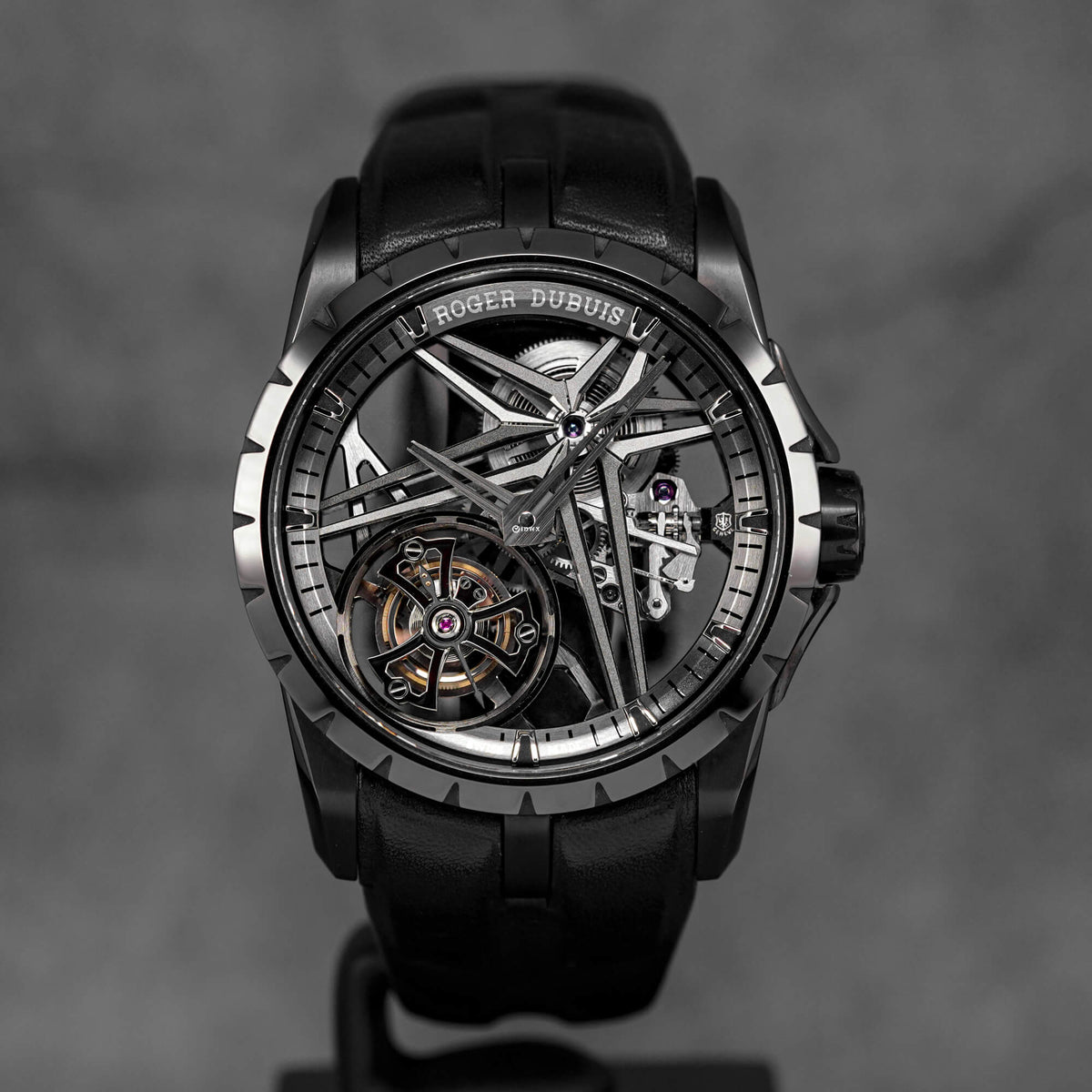 EXCALIBUR MONOTOURBILLON 42MM DARK GREY DLC TITANIUM LIMITED EDITION (UNDATED)