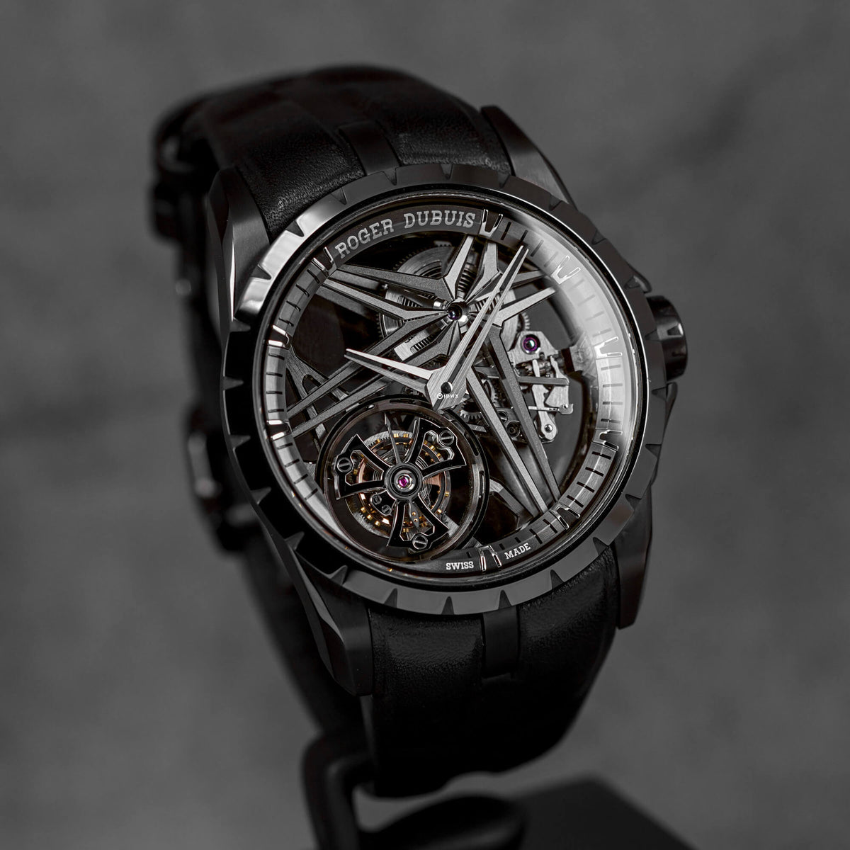 EXCALIBUR MONOTOURBILLON 42MM DARK GREY DLC TITANIUM LIMITED EDITION (UNDATED)