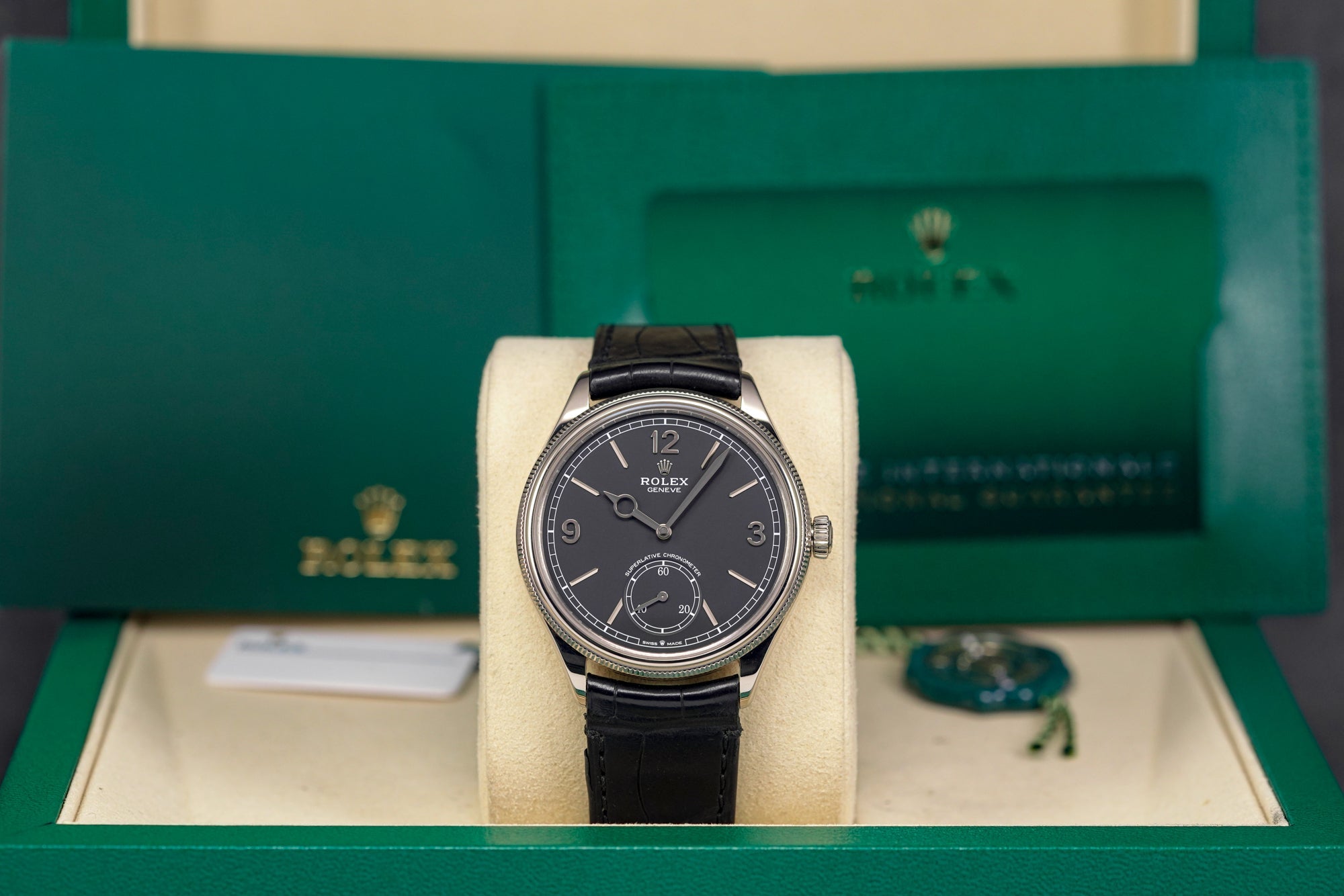 1908 WHITEGOLD BLACK DIAL (2025)
