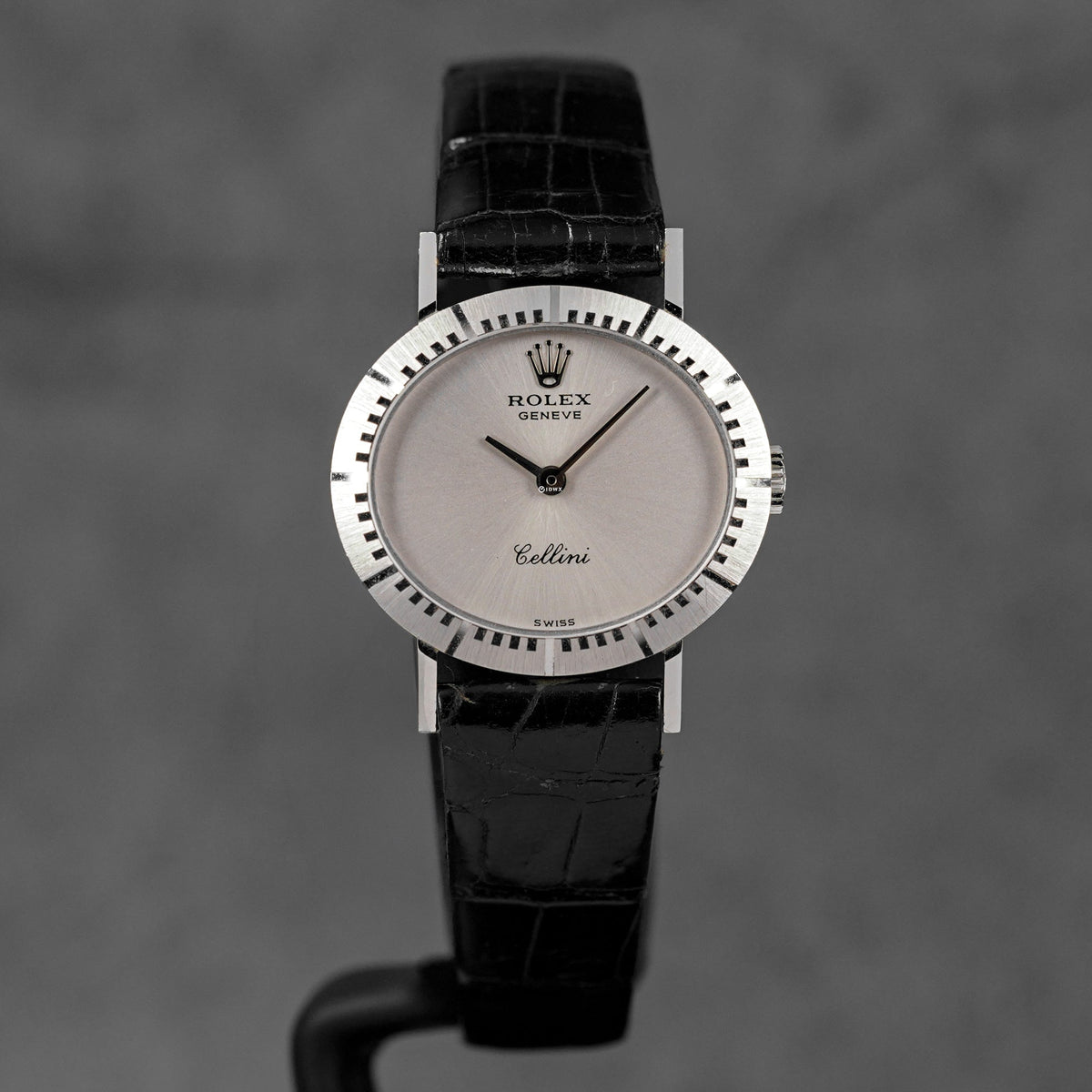 CELLINI VINTAGE 4081 WHITEGOLD SILVER DIAL (WATCH ONLY)
