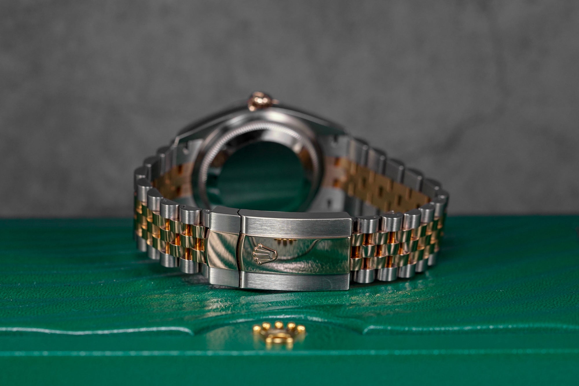 DATEJUST 36MM TWOTONE ROSEGOLD WHITE ROMAN DIAL (2021)