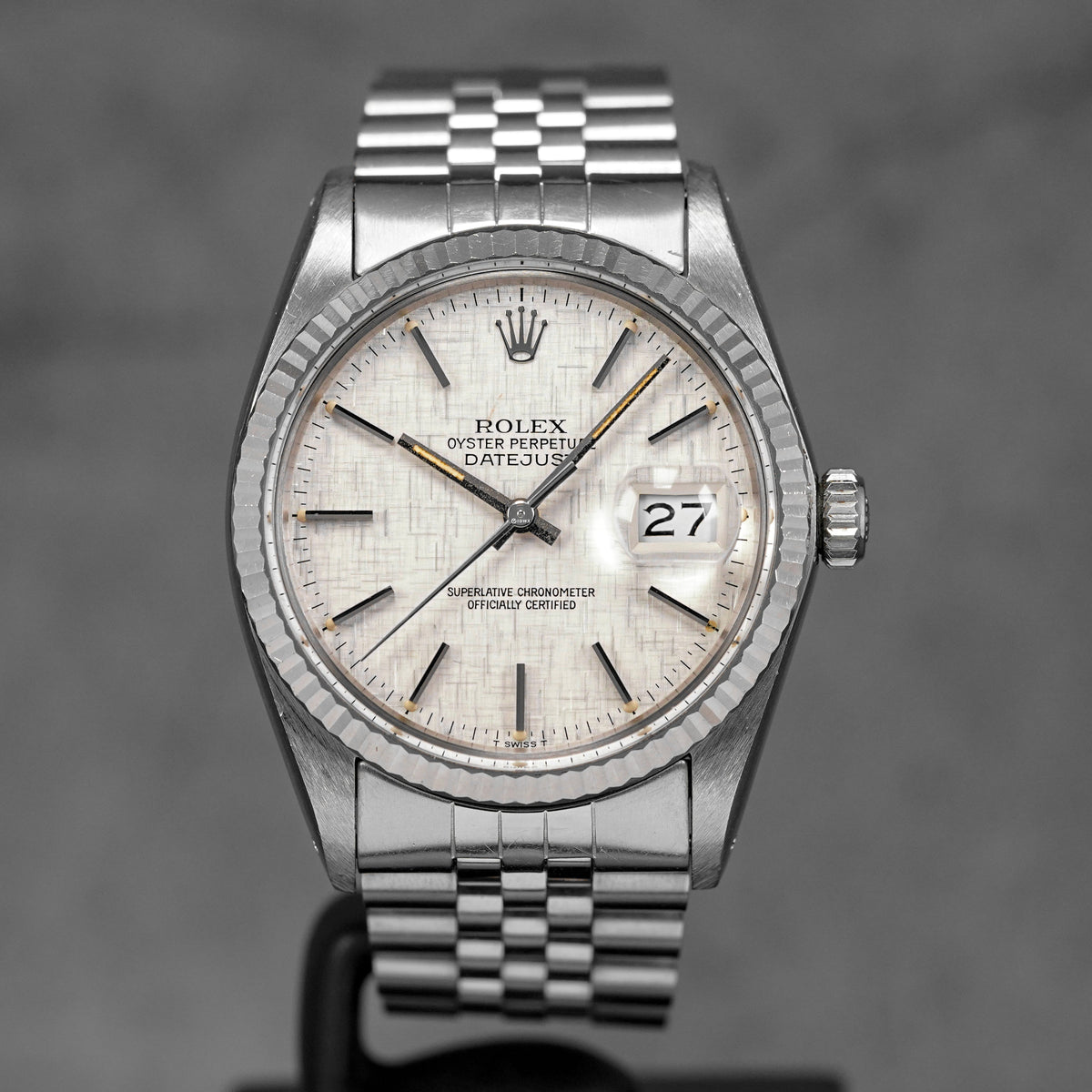 harga rolex datejust 36 silver linen indonesia