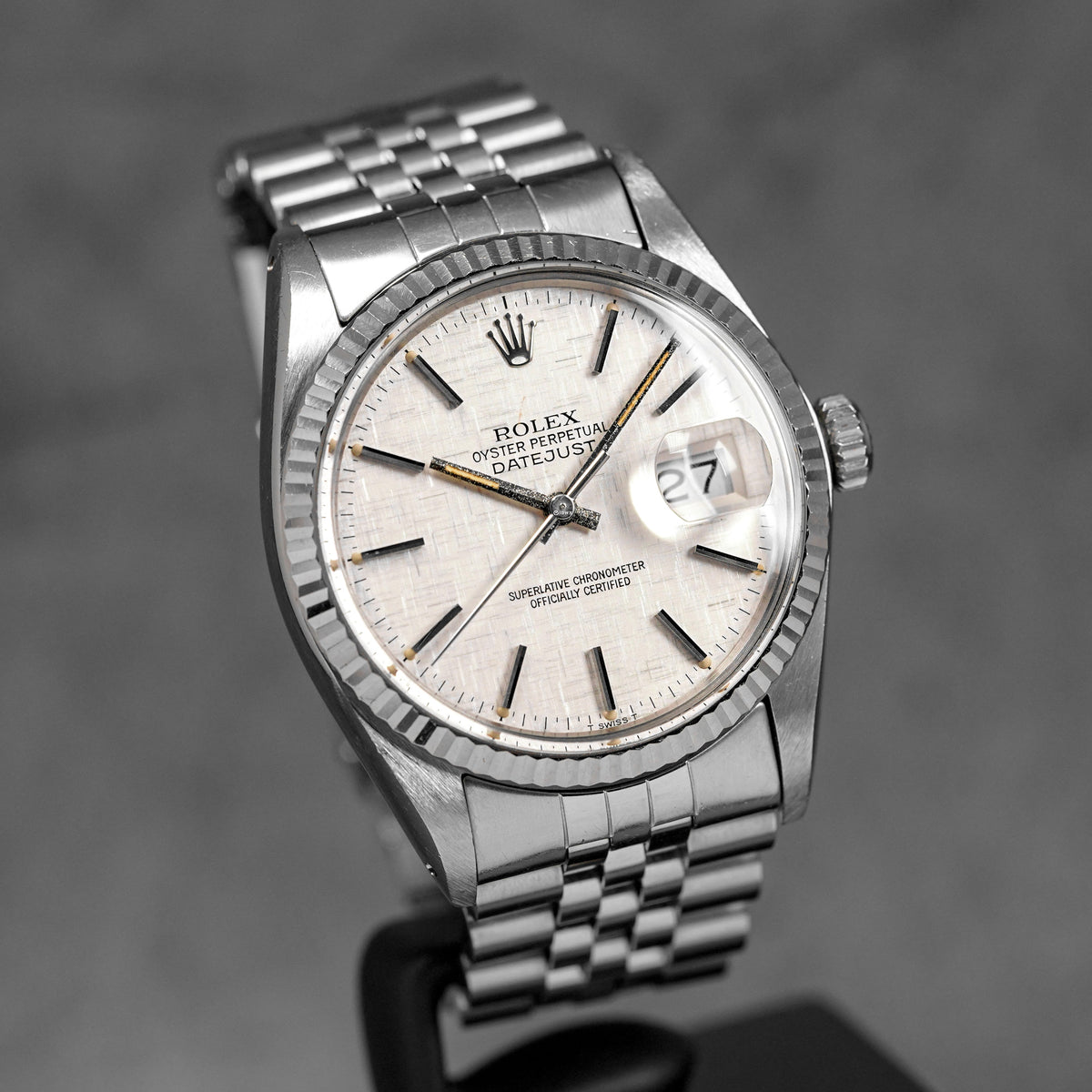 harga rolex datejust 36 silver linen indonesia