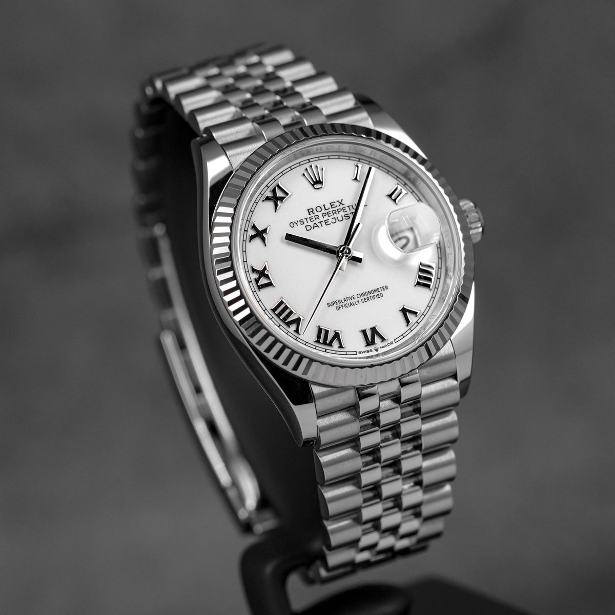 harga rolex datejust 36 white roman indonesia