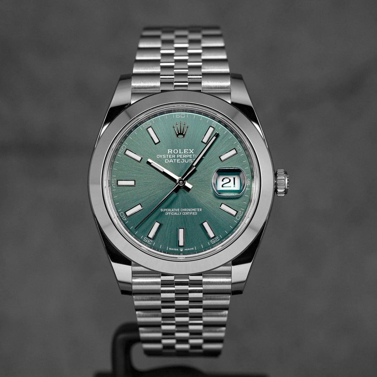 DATEJUST 41MM MINT GREEN DIAL (2026)