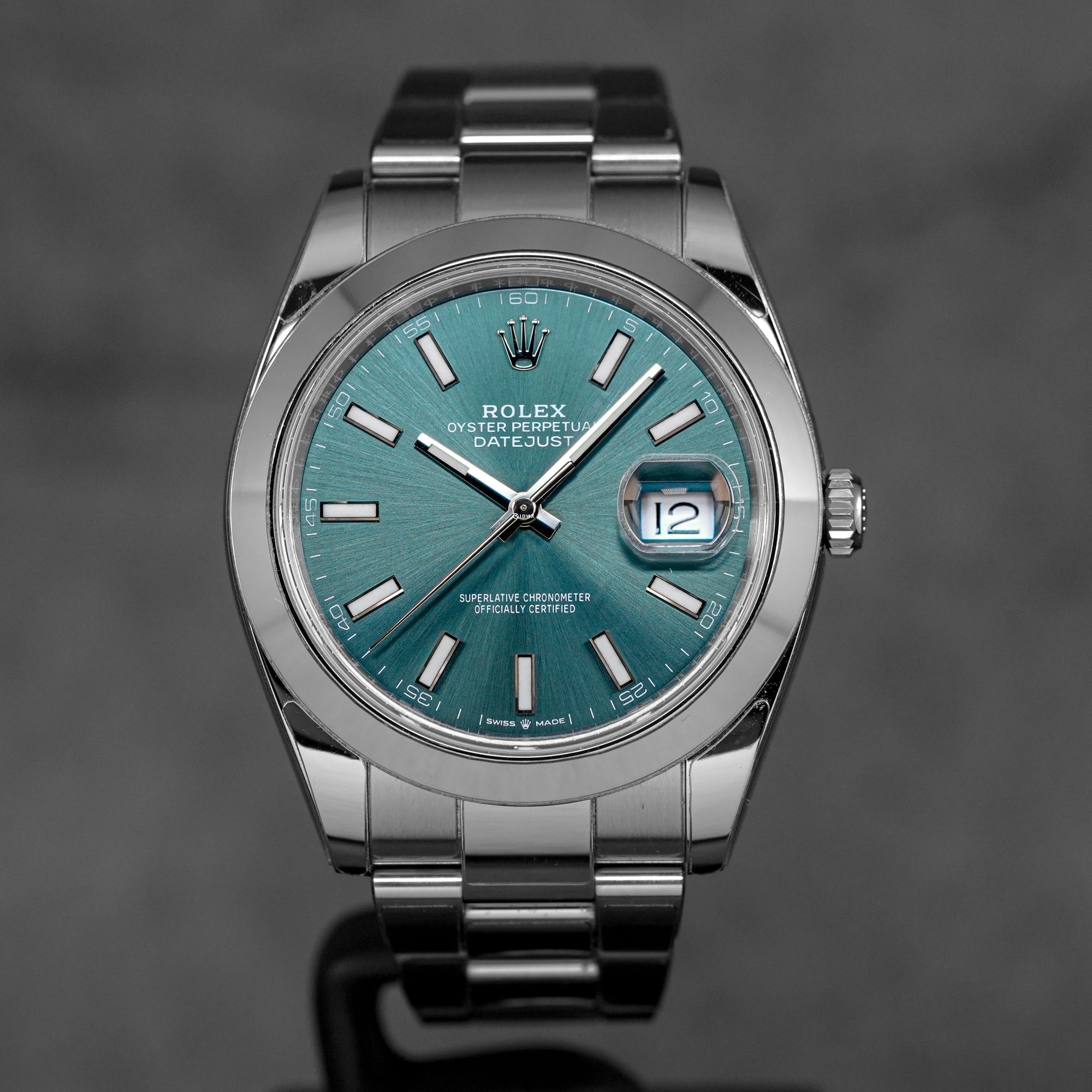 harga rolex datejust 41 mint green indonesia
